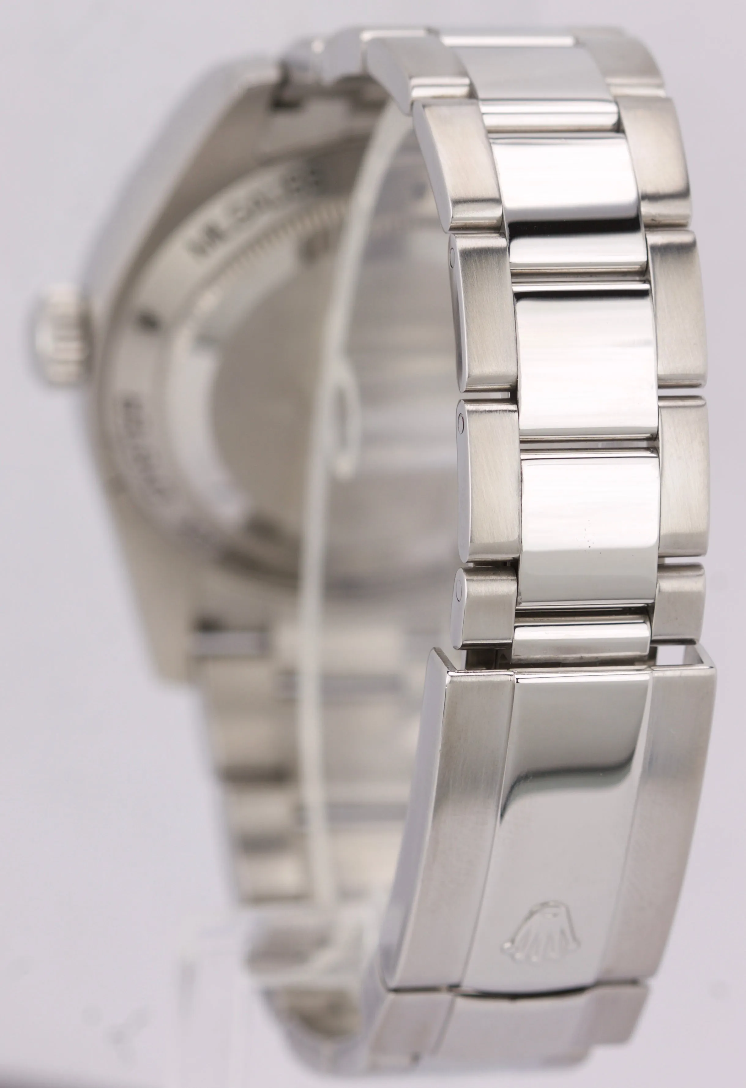 MINT Rolex Milgauss 116400 Black Anti-Magnetic Stainless Steel Oyster 40mm Watch