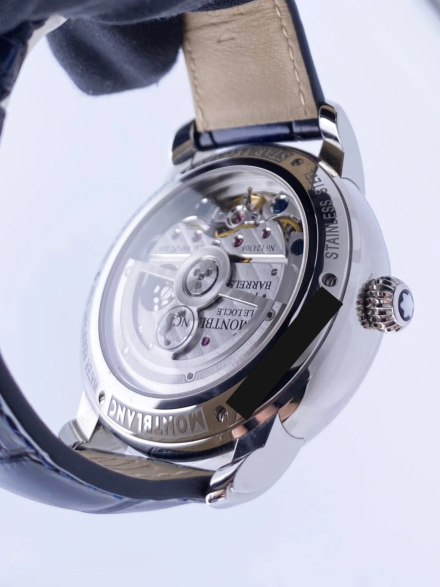 Montblanc Star Legacy Rieussec 118537 Silver Dial Mens Watch Box Papers