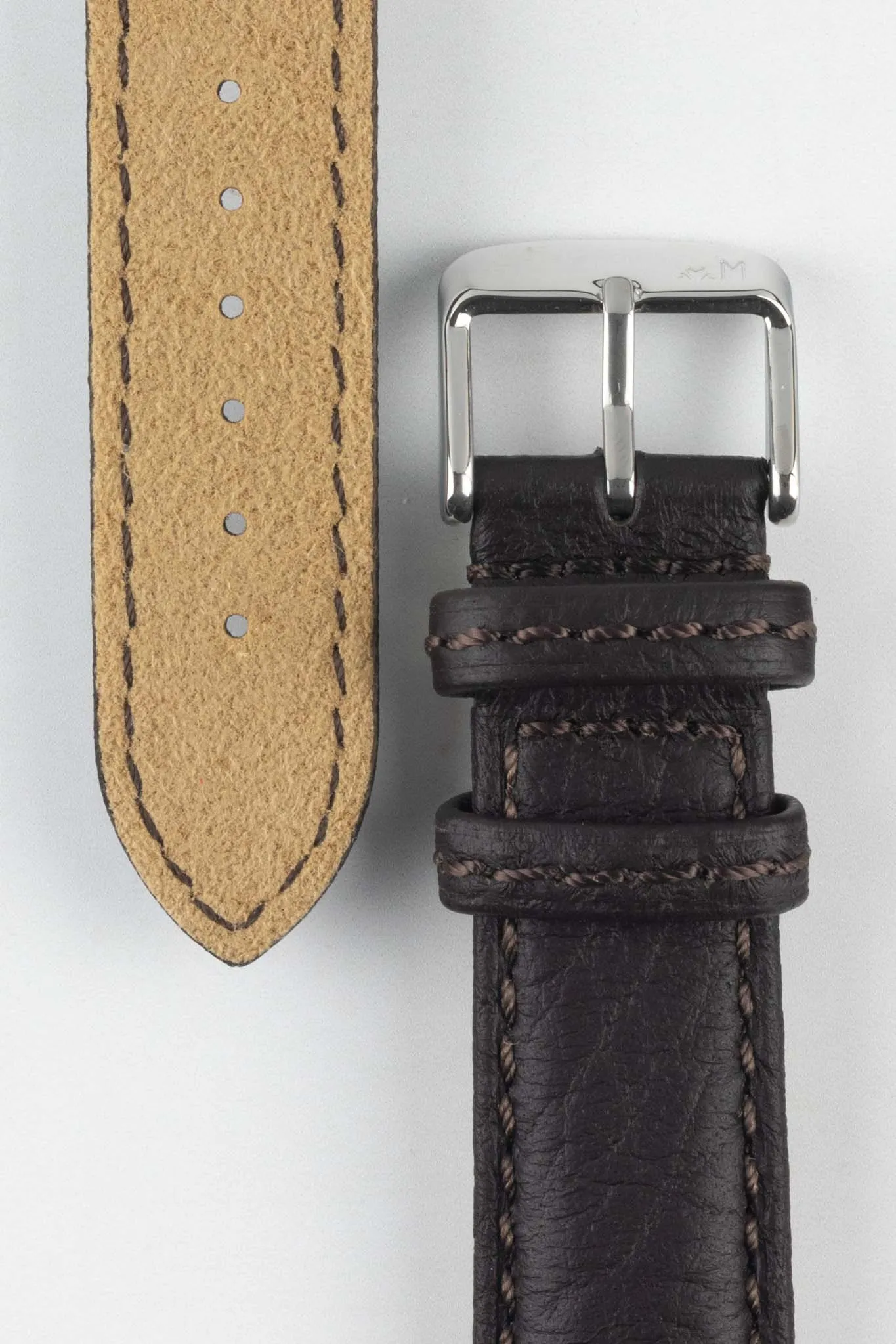 Morellato TINTORETTO Watch Strap in DARK BROWN