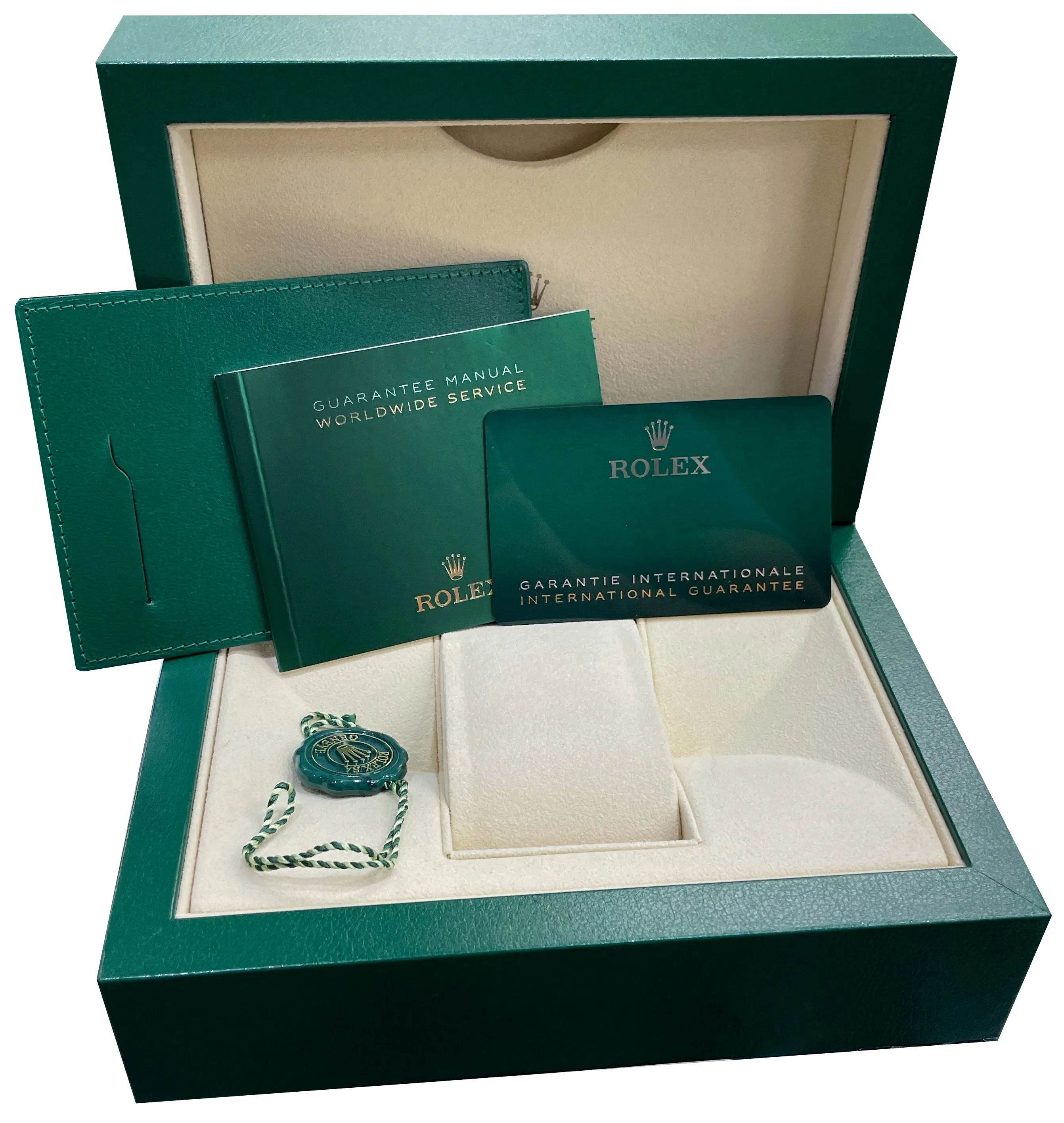 NEW 2021 Rolex Air-King 40mm Green Black Stainless Steel Arabic 116900 Watch B P