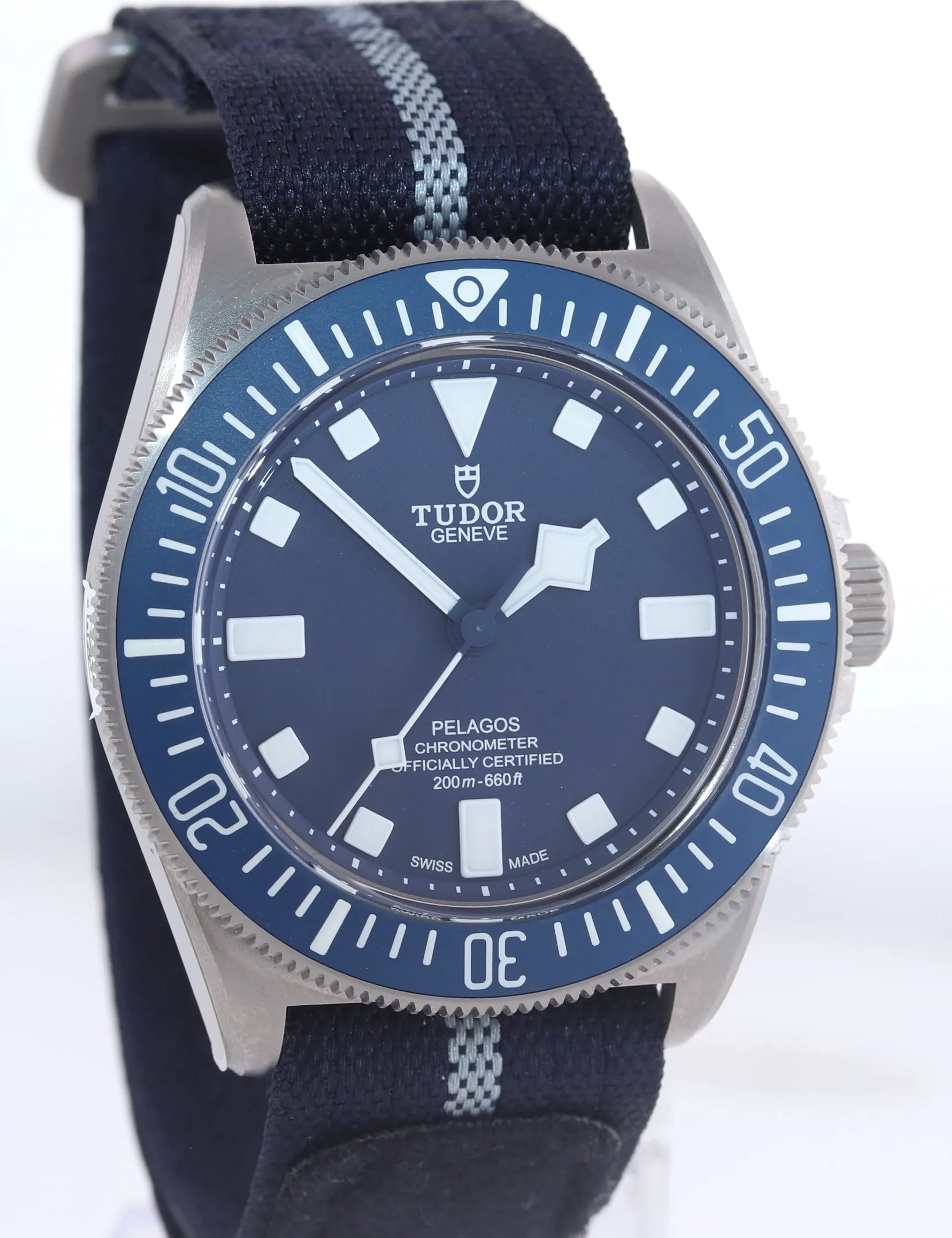 NEW 2021 Tudor Pelagos FXD M.N.21 Marine Nationale Titanium 42mm 25707B/21 Watch