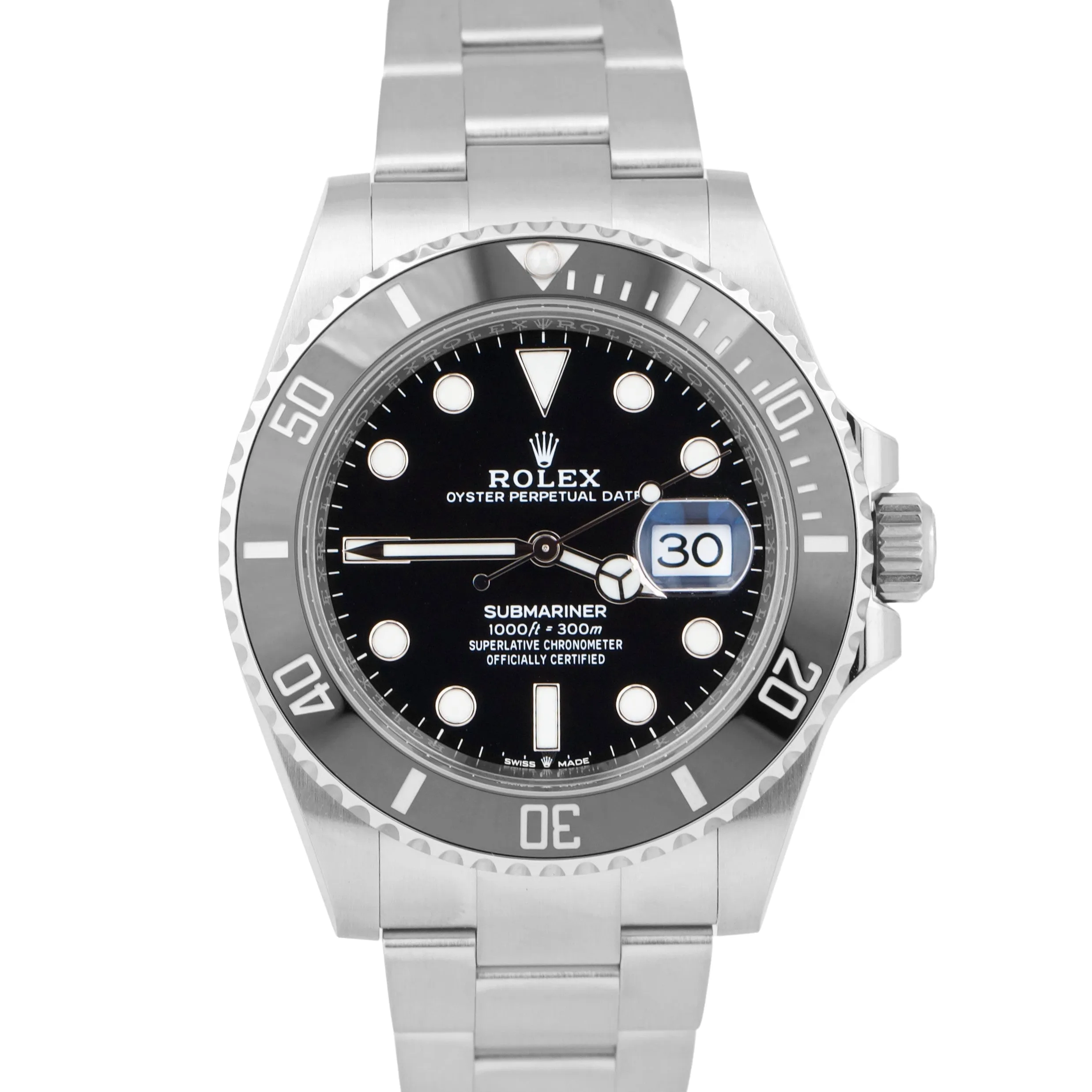 NEW AUGUST 2023 Rolex Submariner Date 41 Stainless Steel 41mm PAPERS 126610 LN B