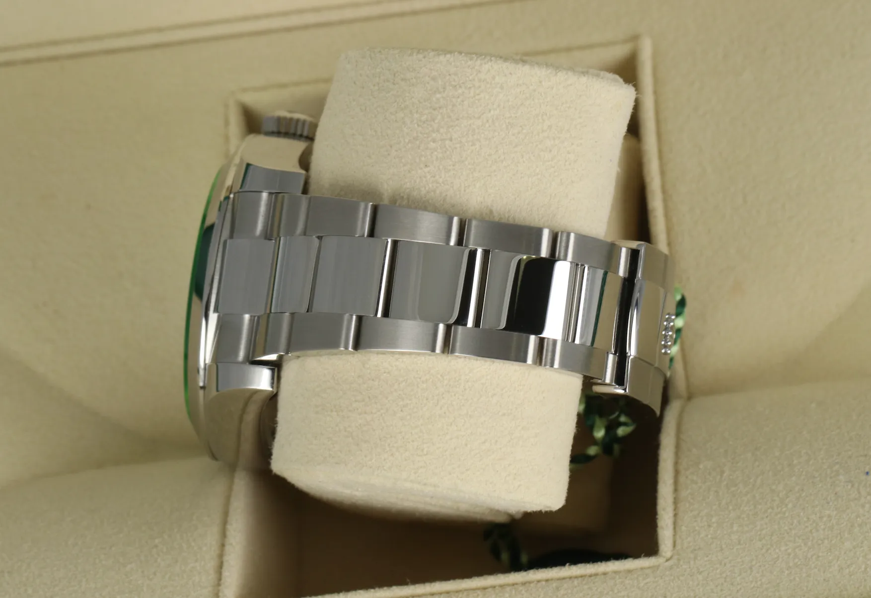 NEW DEC 2020 Rolex Milgauss Z-Blue Green 40mm 116400 GV 40mm Steel Blue Watch