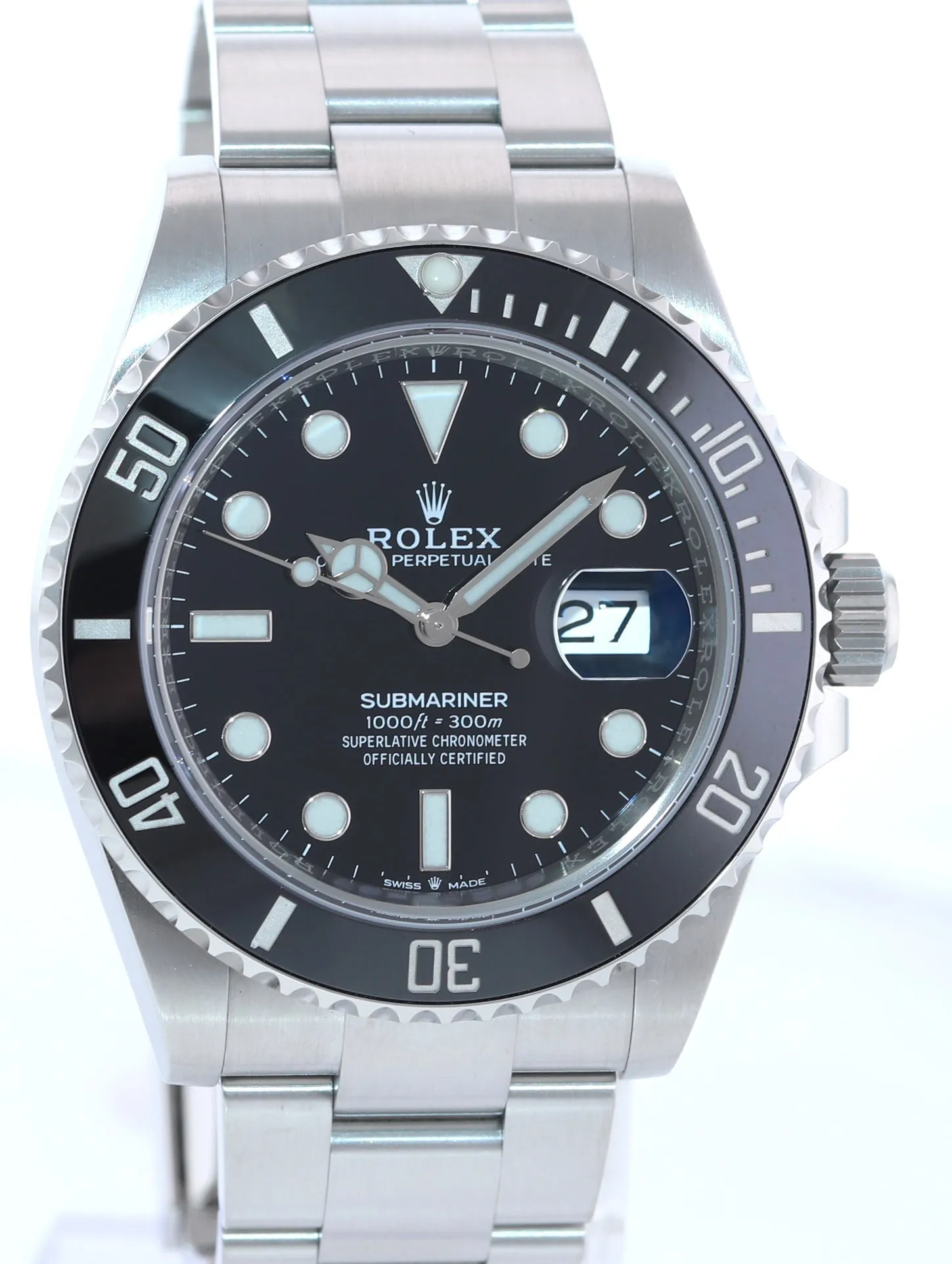NEW SEPT 2022 PAPERS Rolex Submariner 41mm Ceramic Bezel 126610 Watch Box