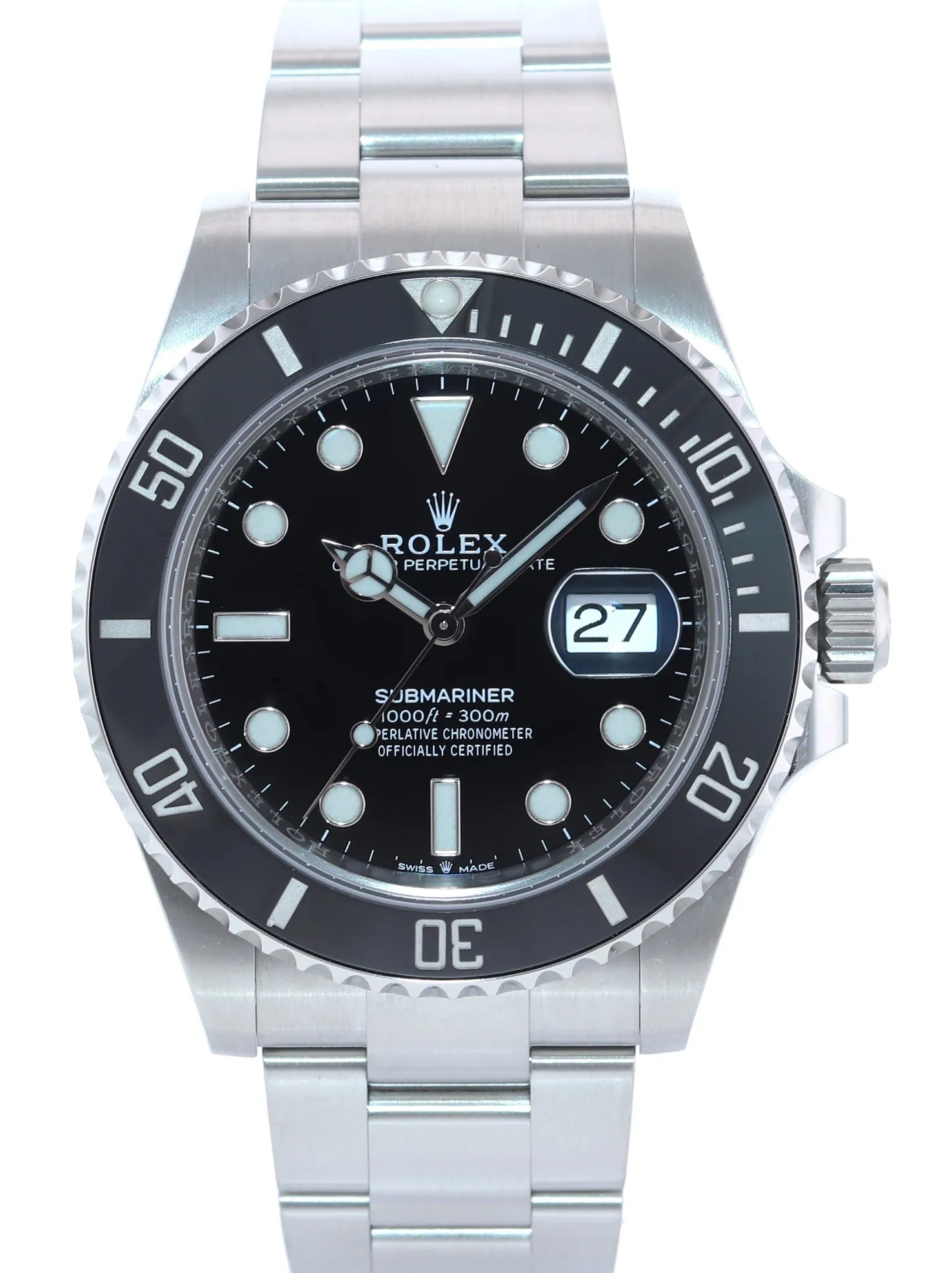 NEW SEPT 2022 PAPERS Rolex Submariner 41mm Ceramic Bezel 126610 Watch Box