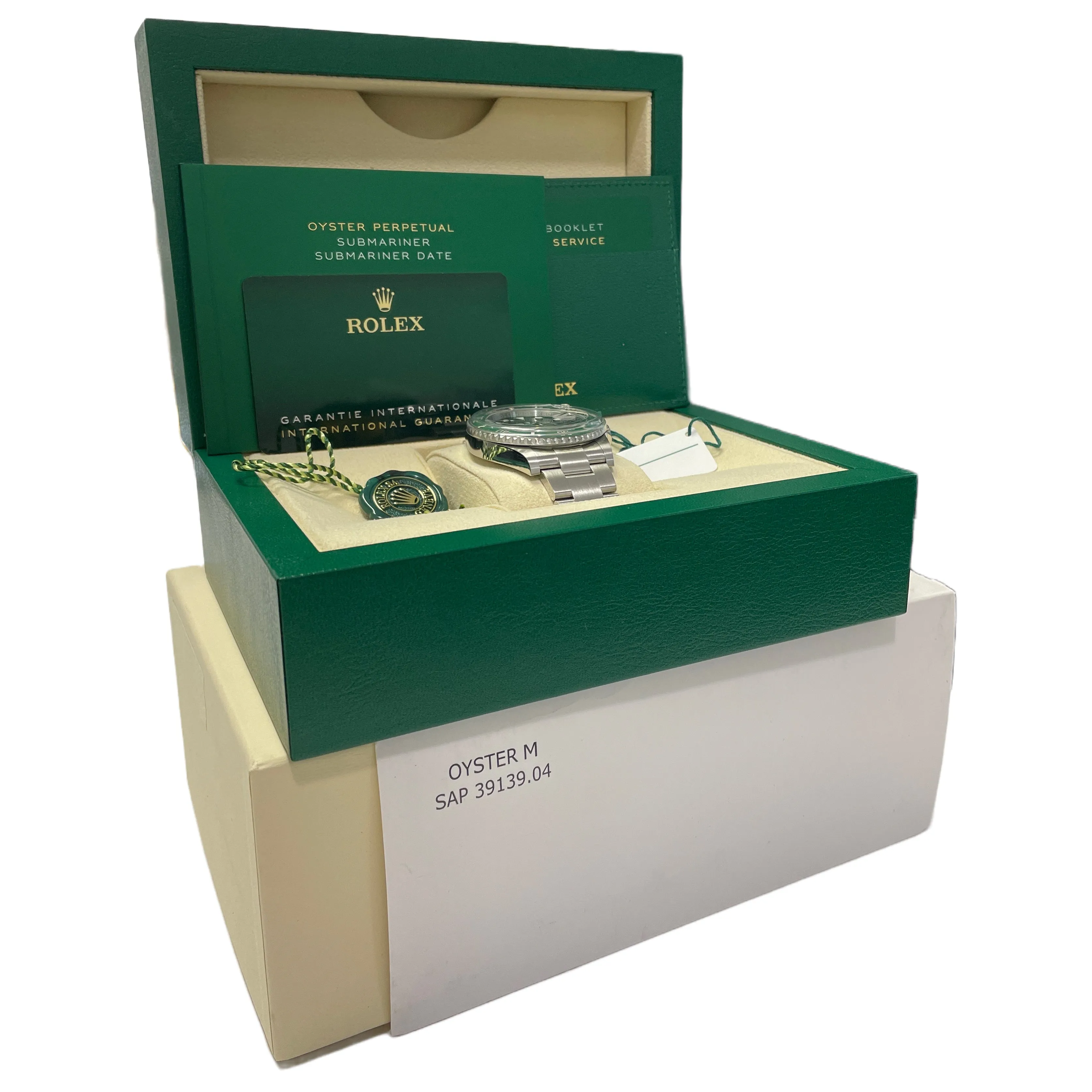 NEW SEPT 2023 PAPERS Rolex Submariner Date GREEN KERMIT Steel 41mm 126610 LV B P