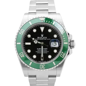 NEW SEPT 2023 PAPERS Rolex Submariner Date GREEN KERMIT Steel 41mm 126610 LV B P