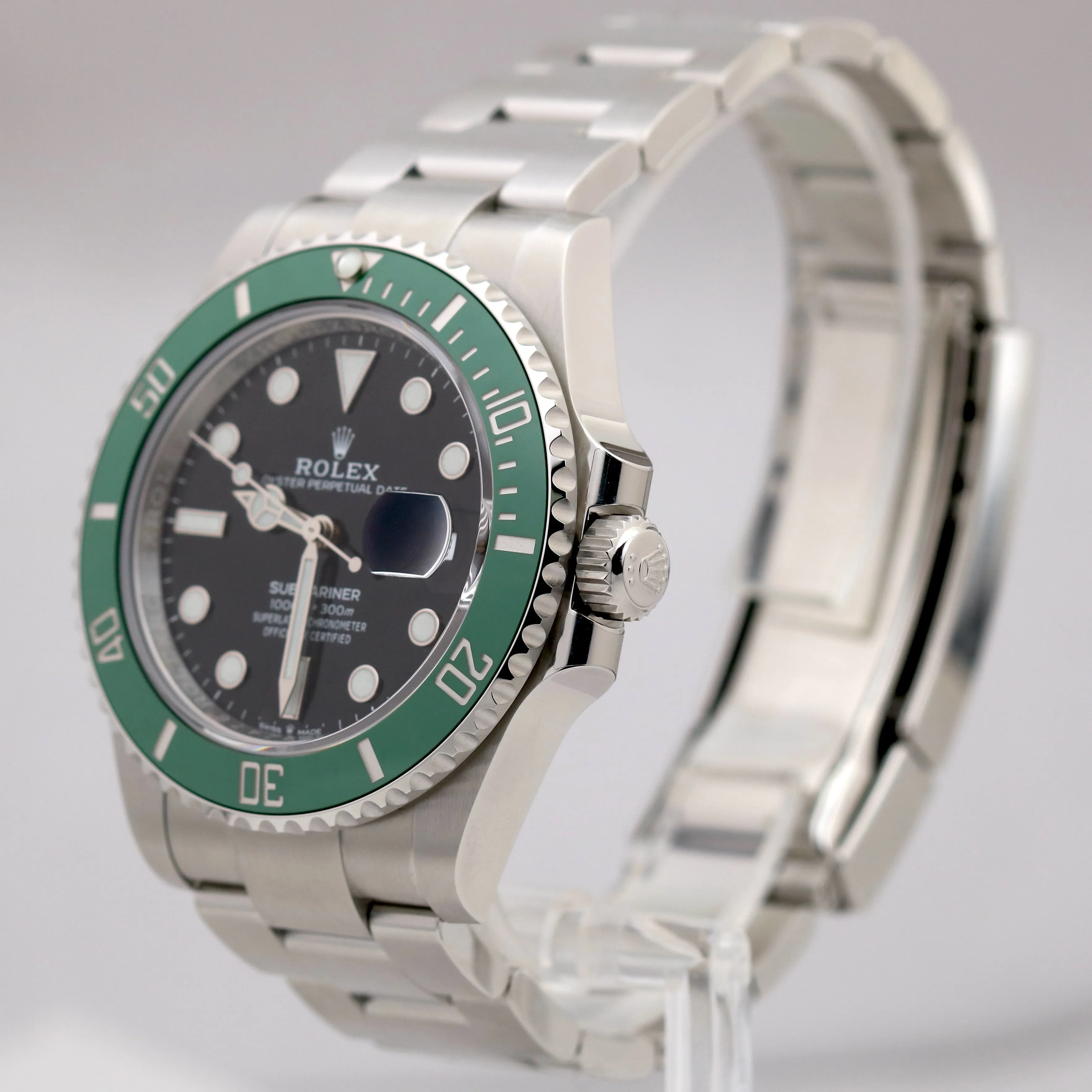 NEW SEPT 2023 PAPERS Rolex Submariner Date GREEN KERMIT Steel 41mm 126610 LV B P