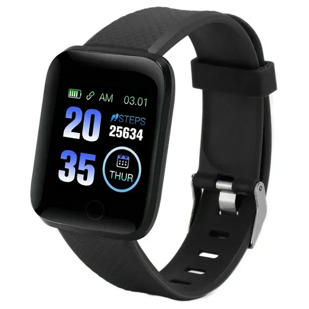 New Smart Watch Answer / Make Calls, 116 Plus 1.3 Inch Smart Watches for Men Women, Waterproof Sports Smartwatch, with Smart Notifications, Step Counting