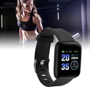 New Smart Watch Answer / Make Calls, 116 Plus 1.3 Inch Smart Watches for Men Women, Waterproof Sports Smartwatch, with Smart Notifications, Step Counting