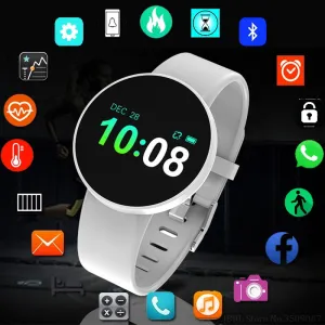 New Sport Smart Watch Children Kids Watches For Girls Boys Student Wrist Clock Electronic LED Digital Child Wristwatc Waterproof