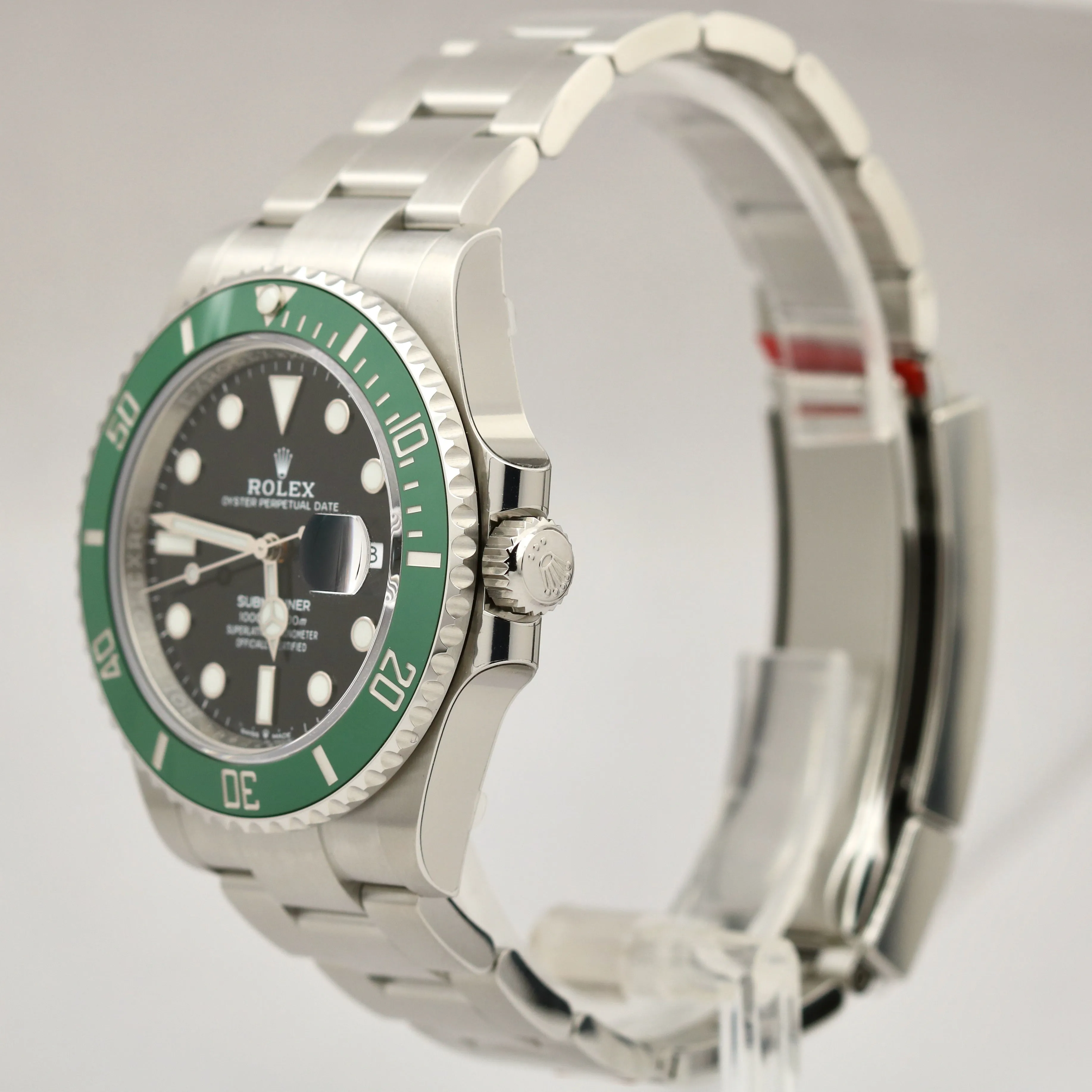 NEW STICKERED 2022 Rolex Submariner 41mm Black Green KERMIT Ceramic 126610LV B P