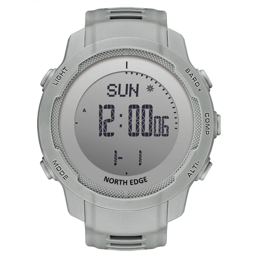 North Edge VERTICO Men's Outdoor Sports Smartwatch - Carbon Fibre Case, Water Resistant 50m