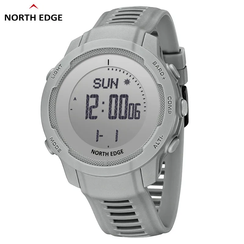 North Edge VERTICO Men's Outdoor Watch | Carbon Fiber Case, Altitude, Barometer, Compass Features