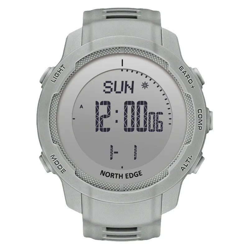 North Edge VERTICO Men's Outdoor Watch | Carbon Fiber Case, Altitude, Barometer, Compass Features