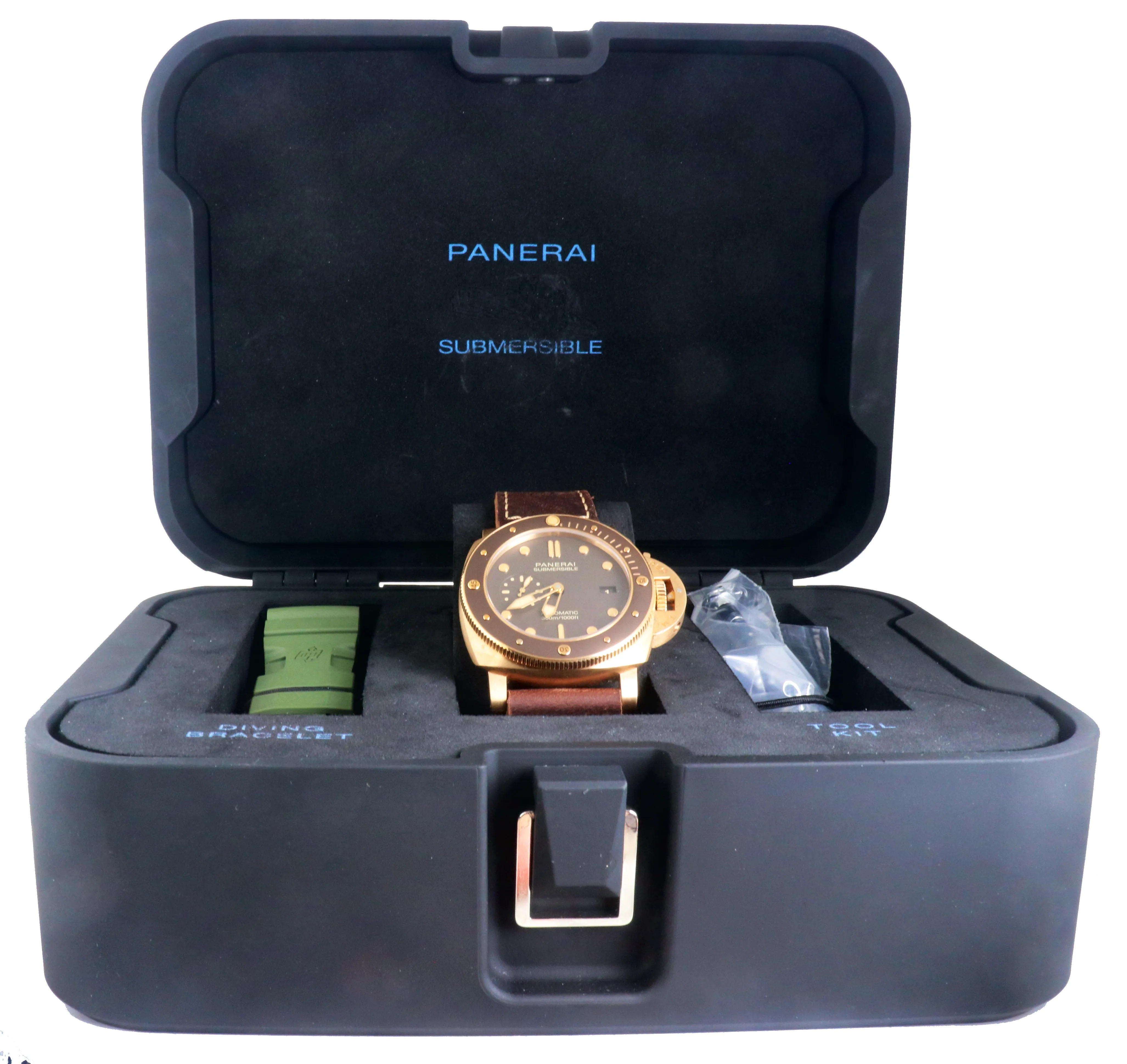 NOV 2019 Panerai Submersible 3 Day Bronzo PAM 968 Ceramic 47MM PAM00968 Bronze