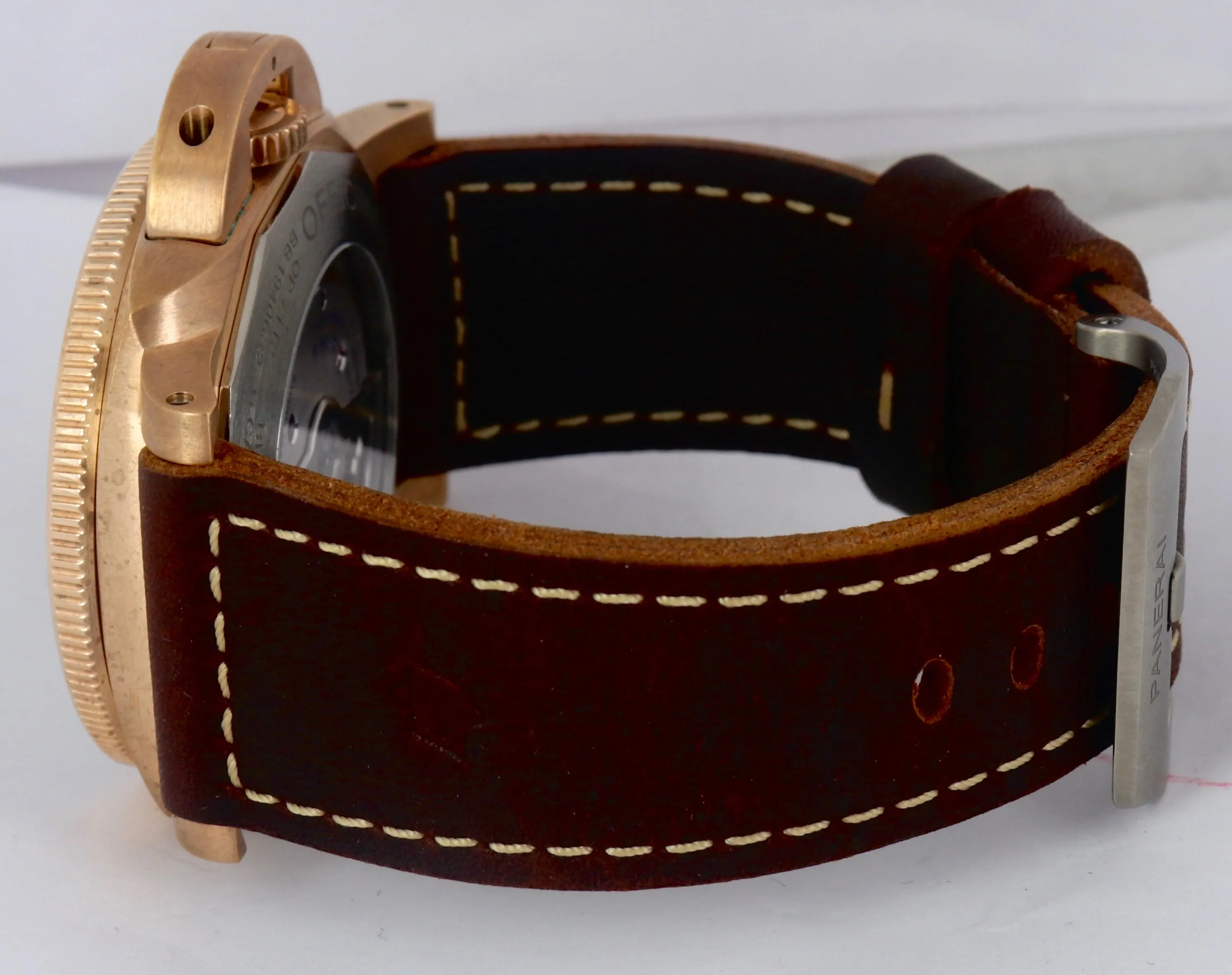 NOV 2019 Panerai Submersible 3 Day Bronzo PAM 968 Ceramic 47MM PAM00968 Bronze