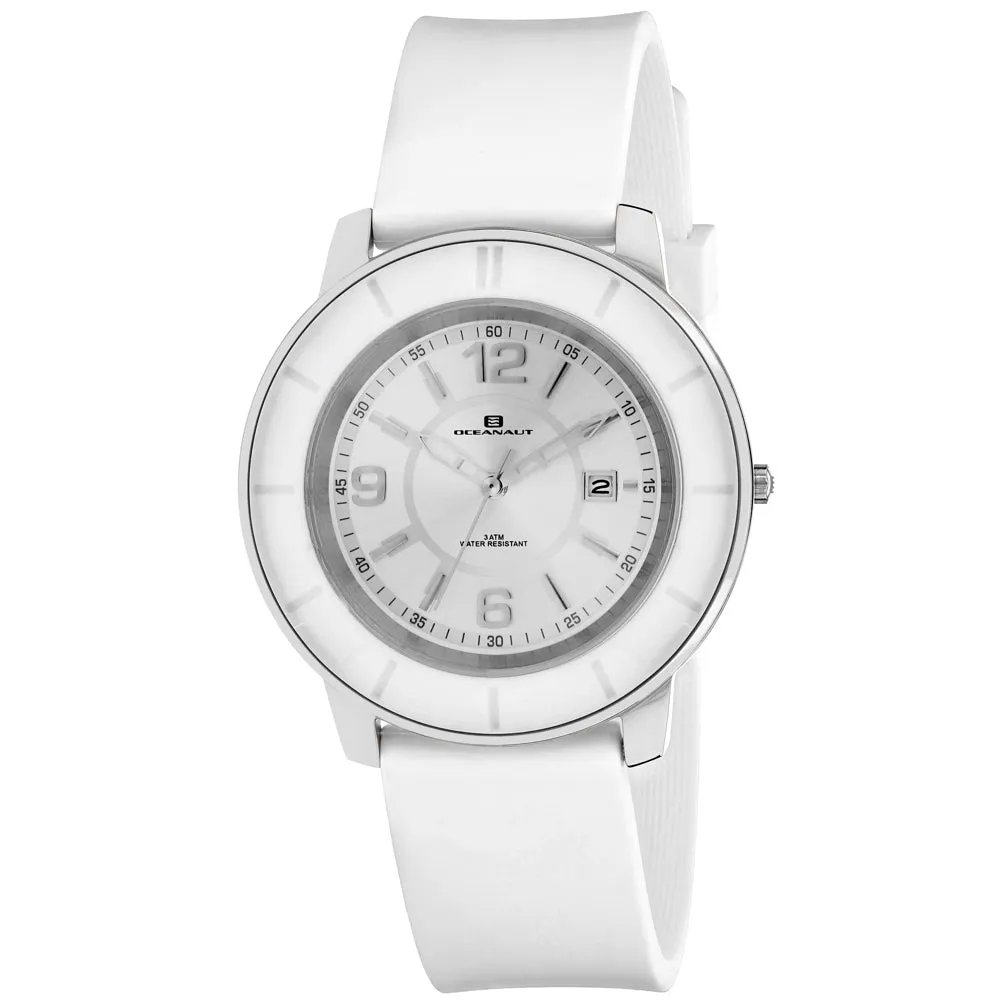 Oceanaut Women's Satin Silver Dial Watch - OC0810