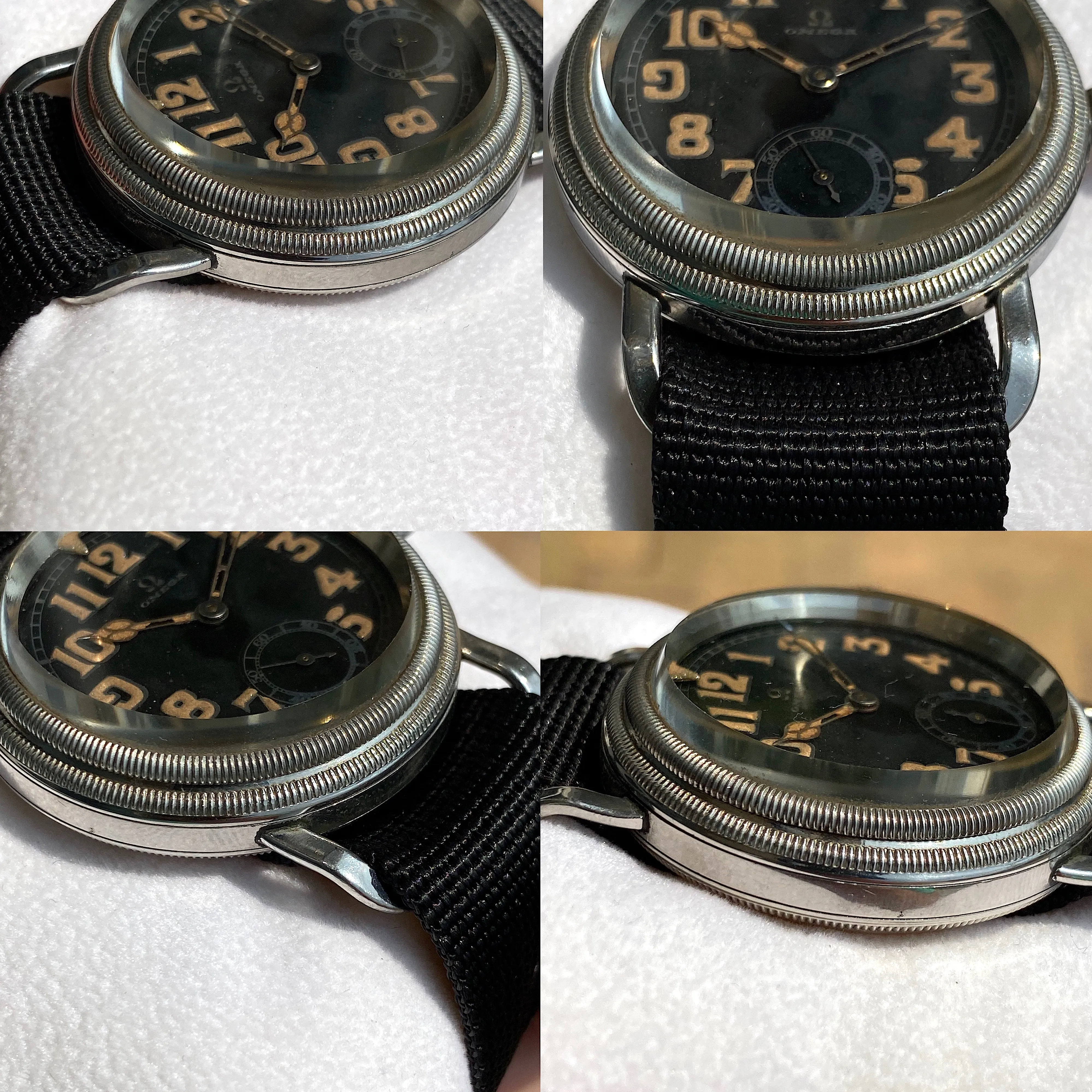 Omega Aviator German Air Force Cal 35.5 S-T1 Manual c. 1931 Steel 41 mm