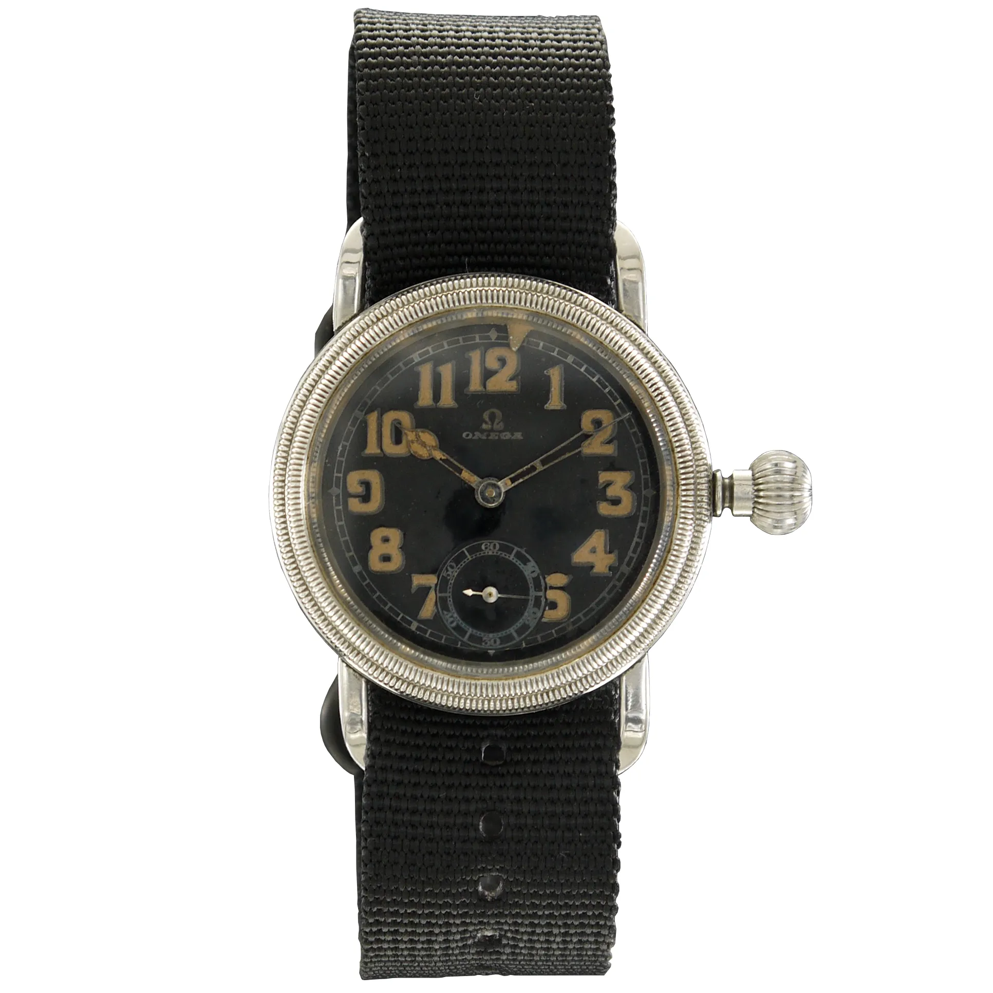 Omega Aviator German Air Force Cal 35.5 S-T1 Manual c. 1931 Steel 41 mm