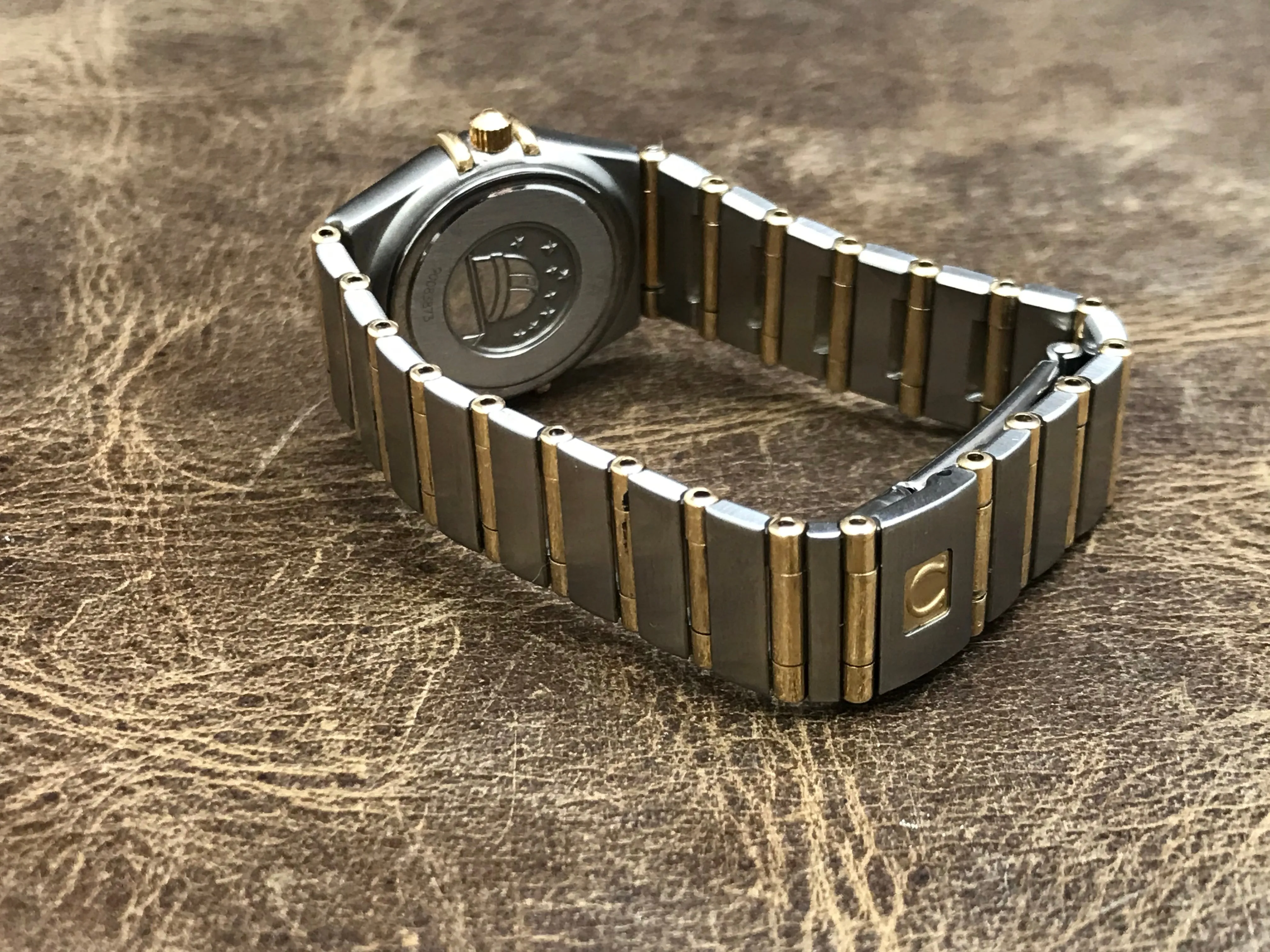Omega Constellation 895.1203 Gold Dial Quartz Women's Watch
