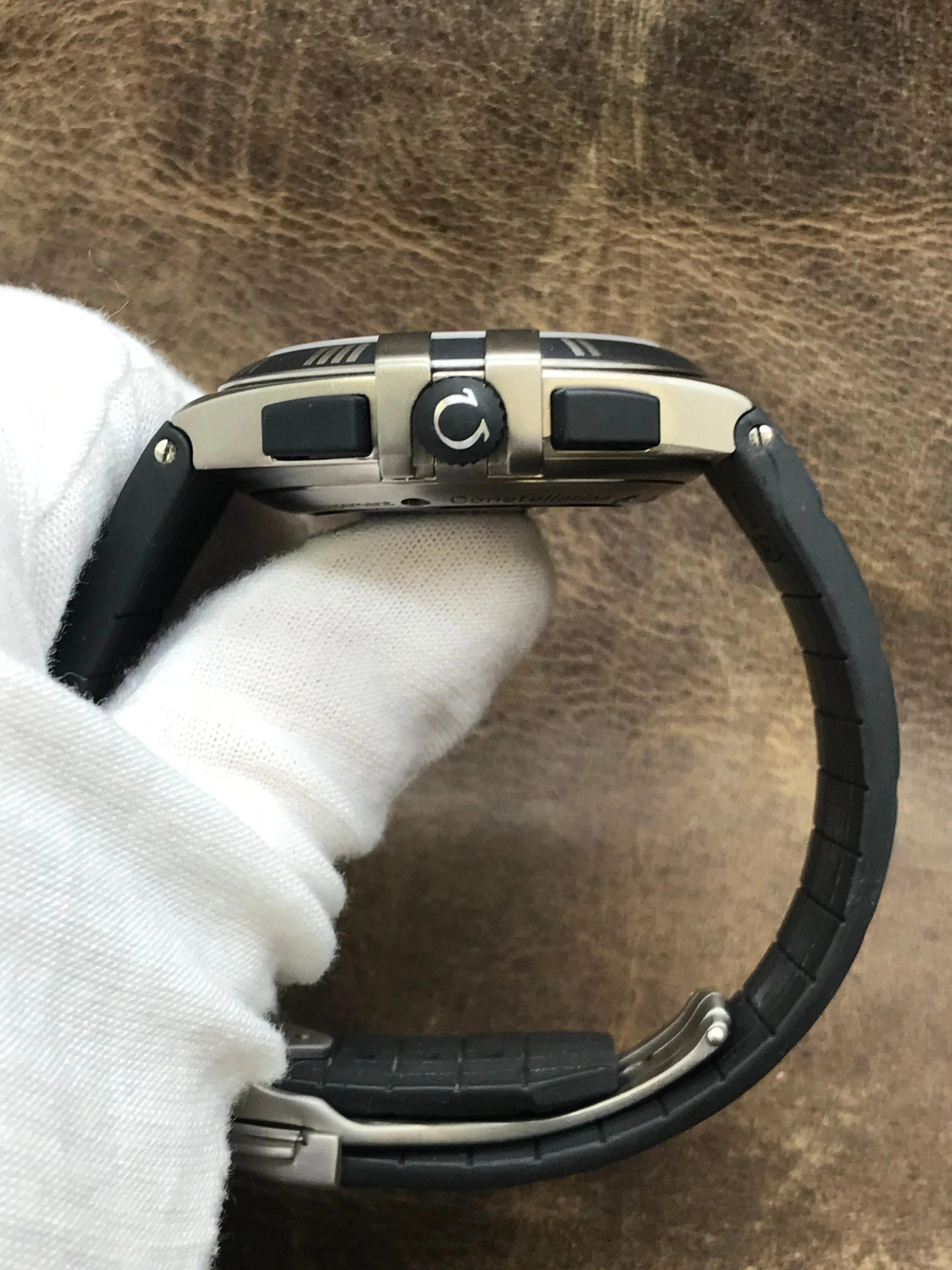 Omega Constellation Double Eagle Mission Hills 121.92.41.50.01.001 Black Dial Automatic  Men's Watch
