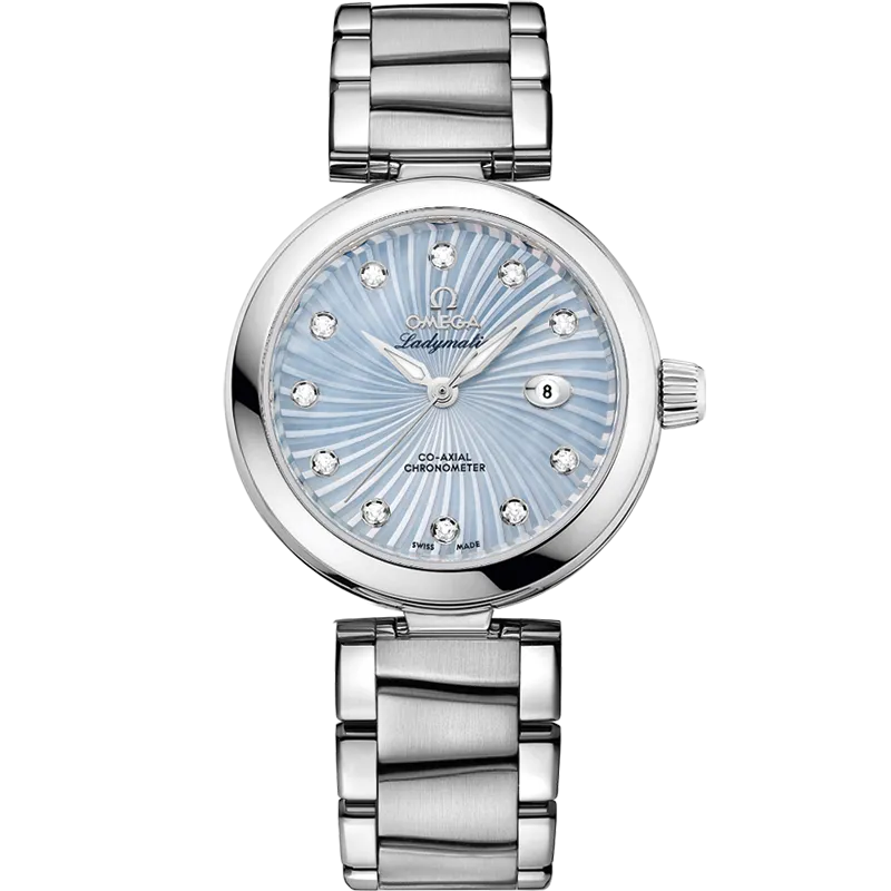 Omega De Ville Ladymatic 34 mm, steel on steel