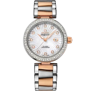Omega De Ville Ladymatic 34 mm, steel - red gold on steel - red gold
