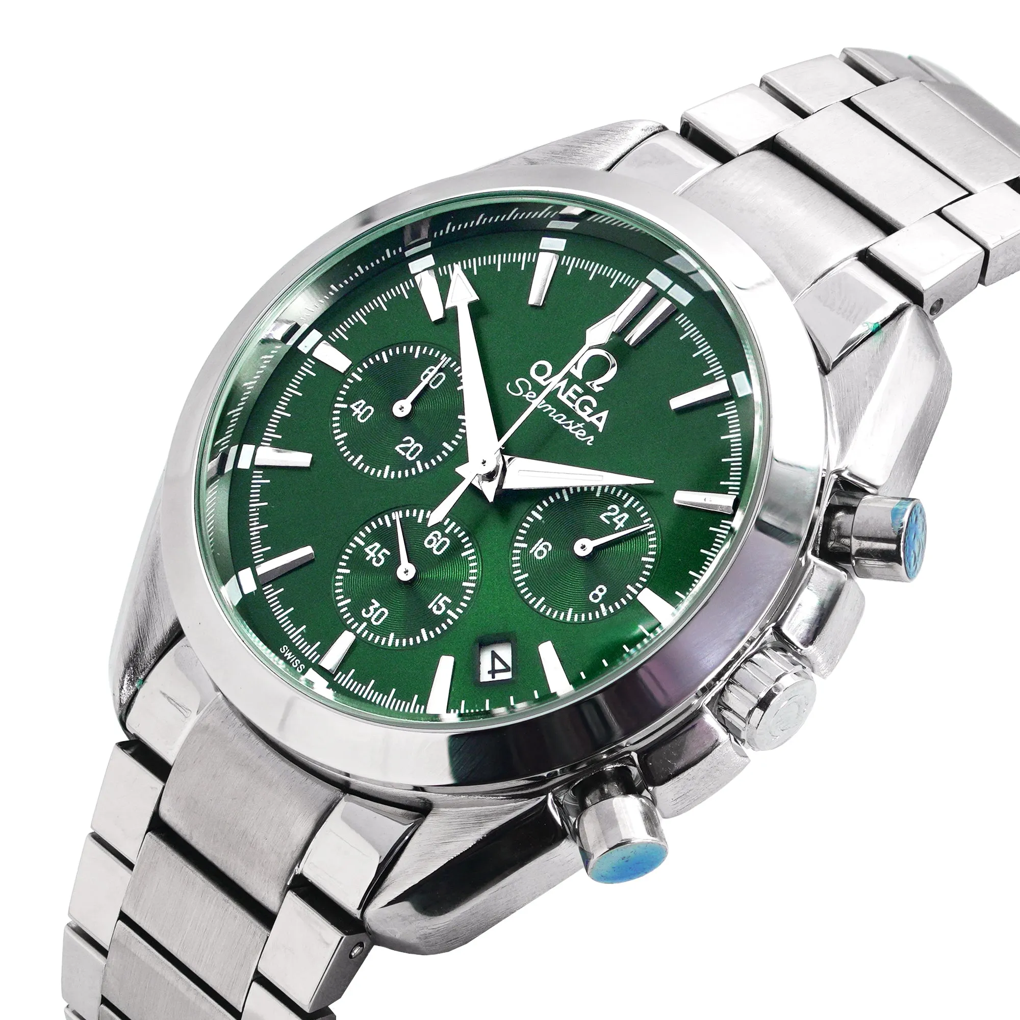 OMEGA Premium Quality Active Chronograph Quartz Watch | OMGA Watch CS 3006