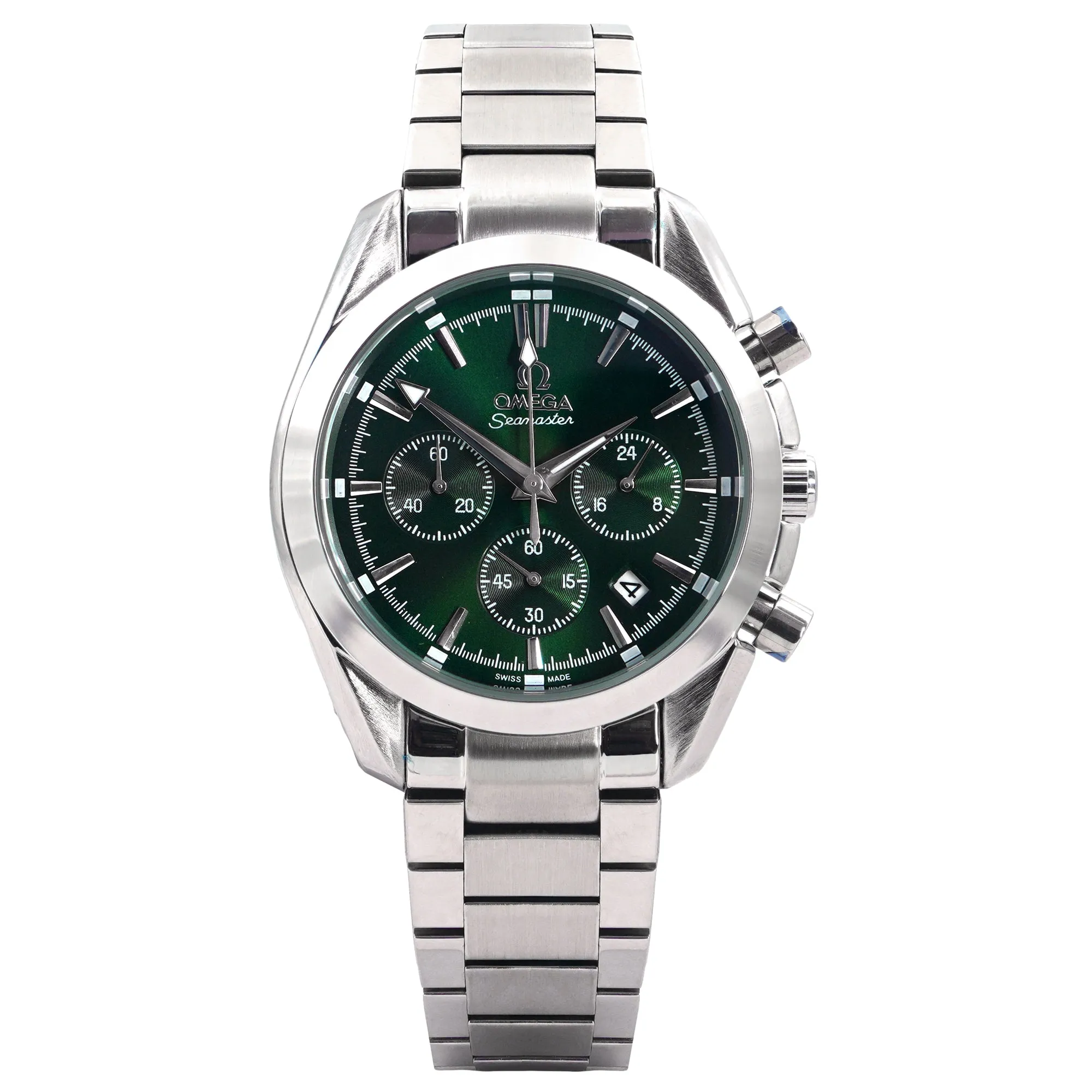 OMEGA Premium Quality Active Chronograph Quartz Watch | OMGA Watch CS 3006