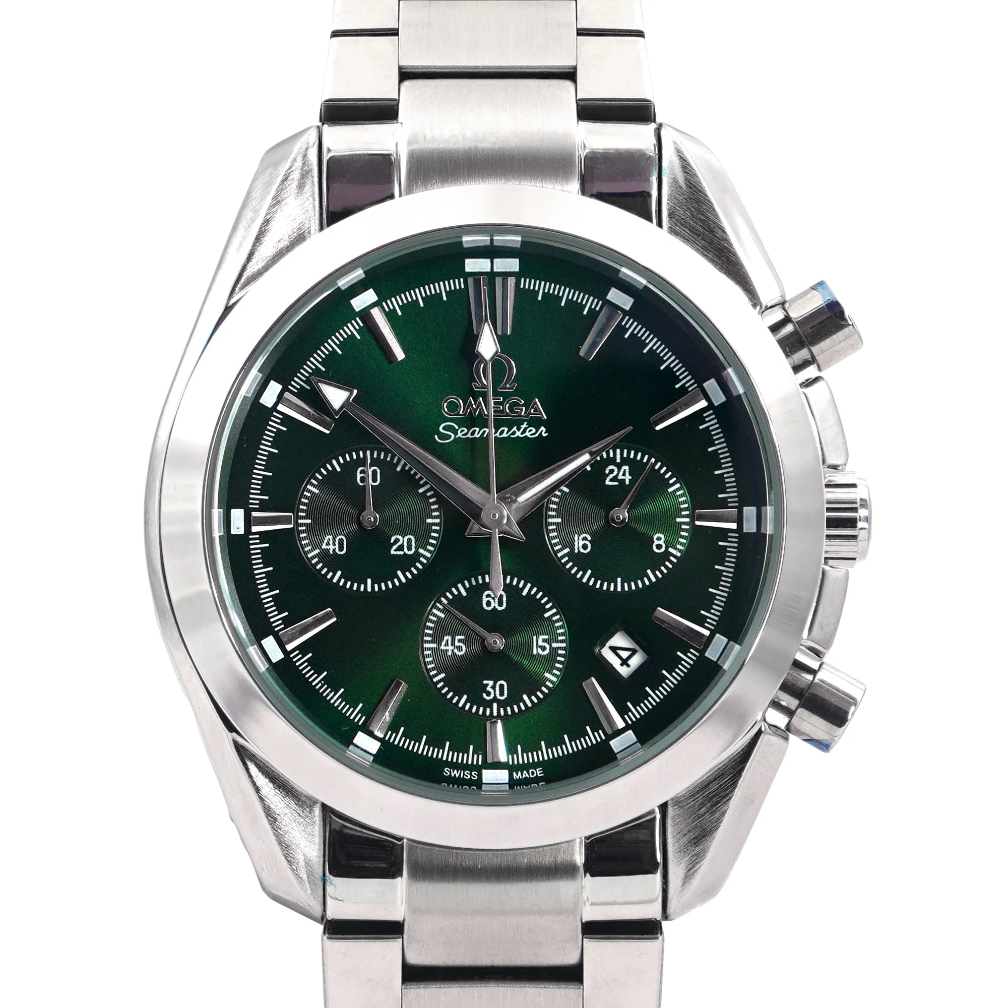 OMEGA Premium Quality Active Chronograph Quartz Watch | OMGA Watch CS 3006
