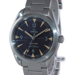 Omega Railmaster Stainless Steel 40mm Automatic Black Watch 220.10.40.20.01.001
