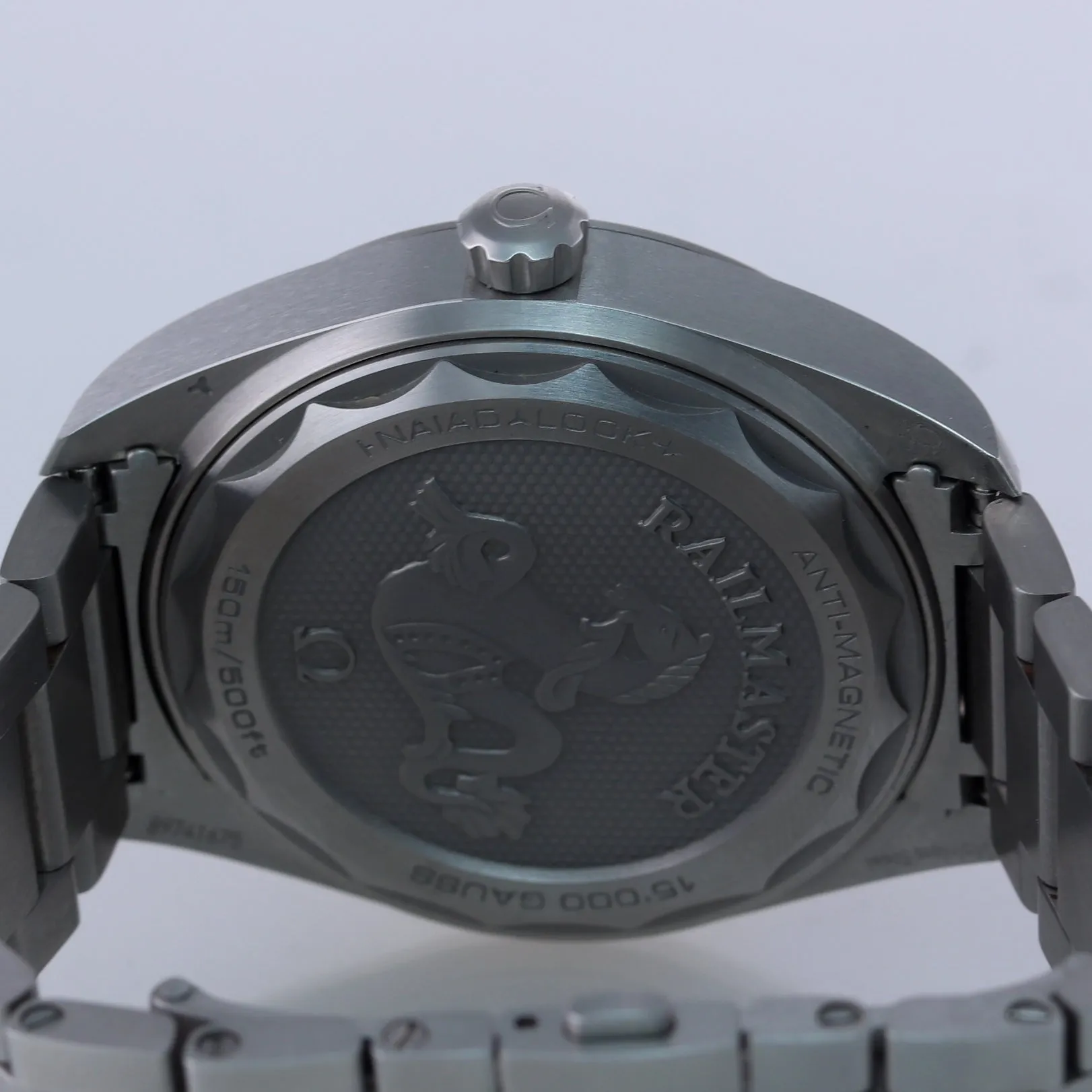 Omega Railmaster Stainless Steel 40mm Automatic Black Watch 220.10.40.20.01.001