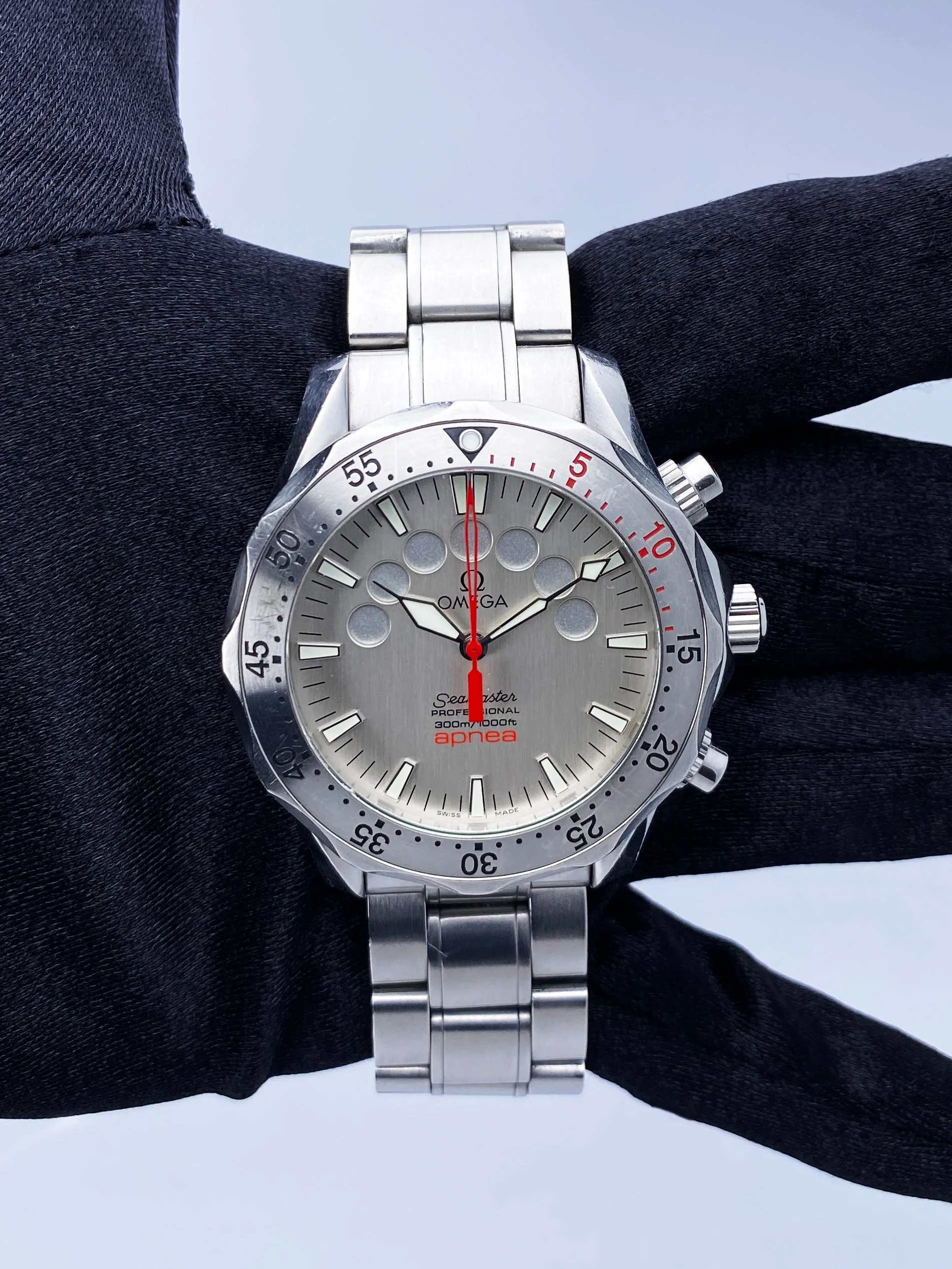 Omega Seamaster 2595.30.00 Apnea Jacques Mayol Mens Watch