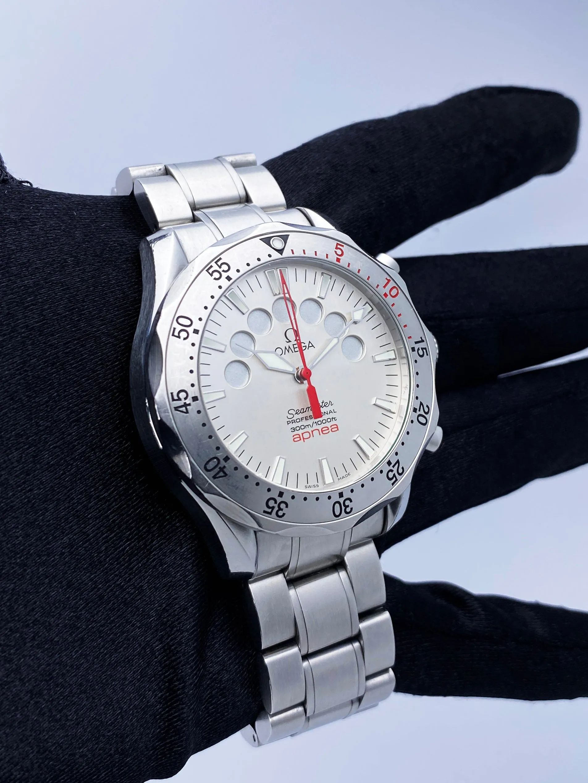 Omega Seamaster 2595.30.00 Apnea Jacques Mayol Mens Watch