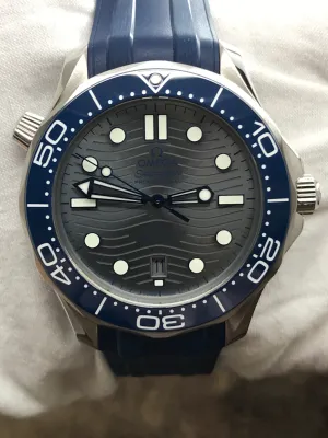 Omega Seamaster Diver 300M 210.32.42.20.06.001 Grey Dial Automatic Men's Watch