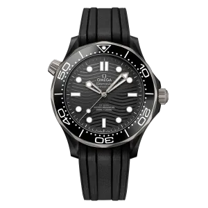 OMEGA Seamaster Diver 300m Co-Axial Master Chronometer 43.5mm, Black Rubber