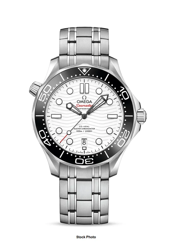 Omega Seamaster Diver 300M Master Chronometer Co-Axial 42mm Stainless Steel Watch - *New* with Box & Papers
