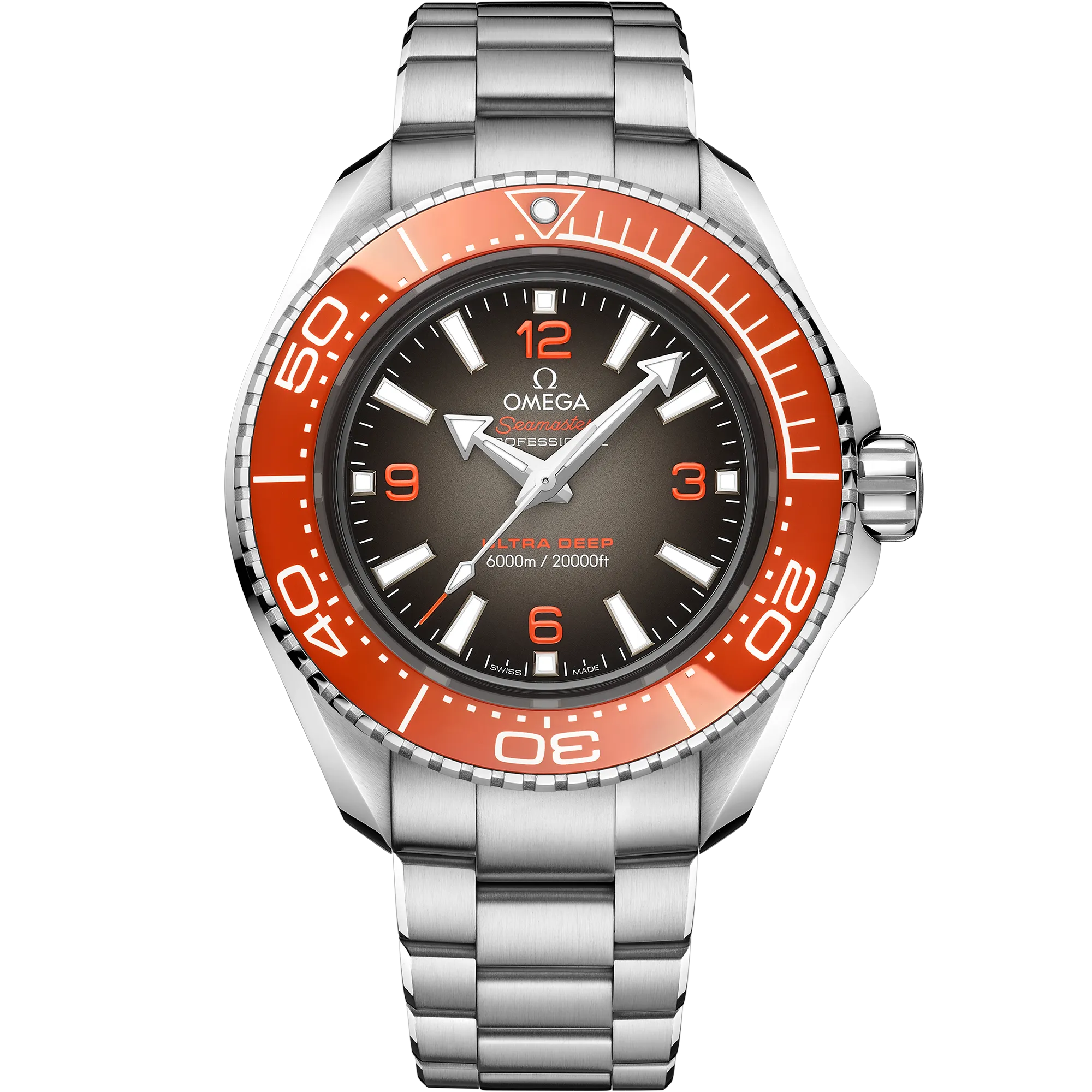 Omega Seamaster Planet Ocean 6000M 45.5mm O-MEGASTEEL on O-MEGASTEEL