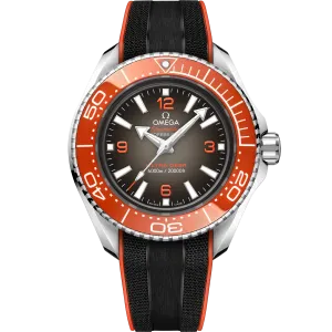 Omega Seamaster Planet Ocean 6000M 45.5mm O-MEGASTEEL on rubber strap