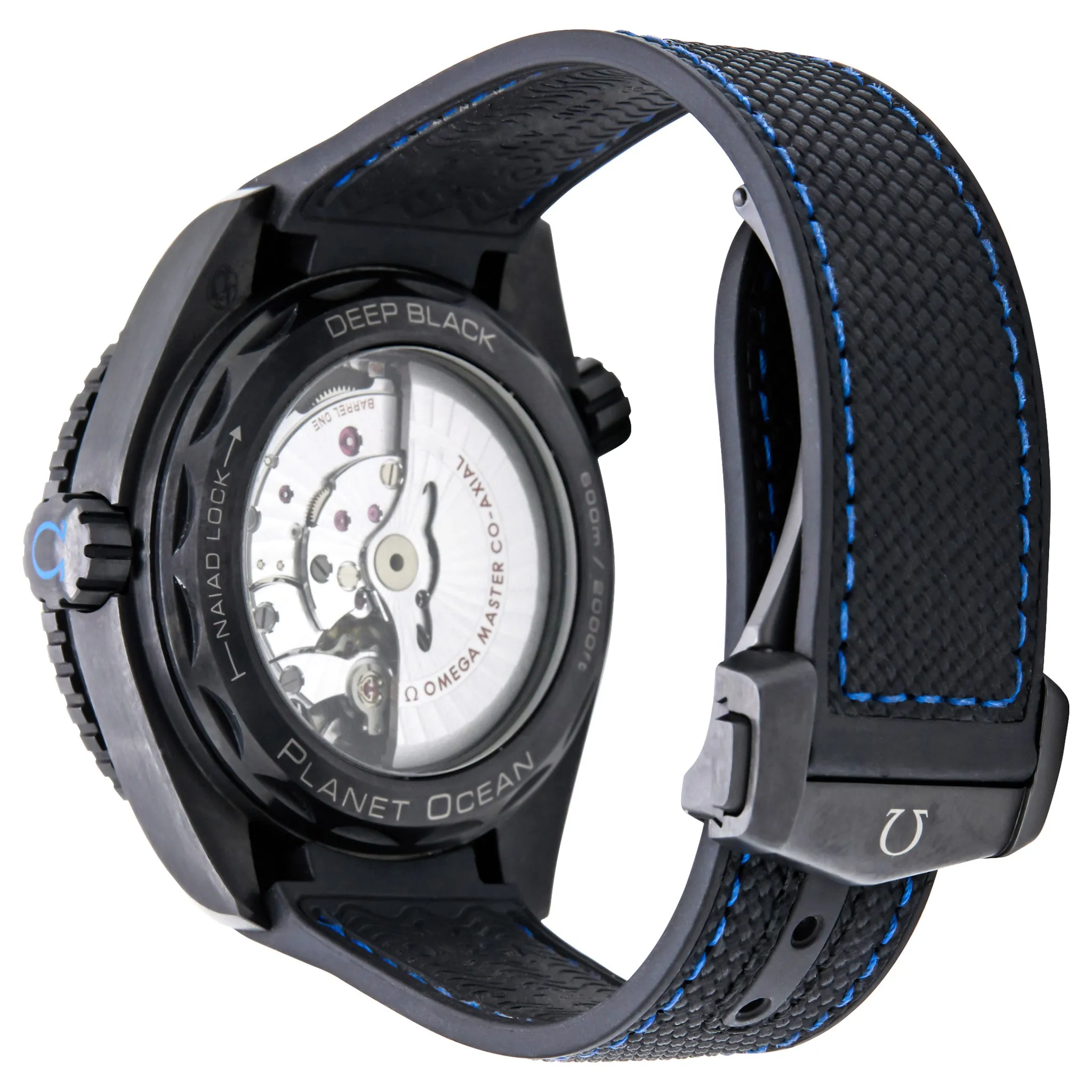 Omega Seamaster Planet Ocean Deep Blue 215.92.46.22.01.002 Black Dial Automatic Men's Watch