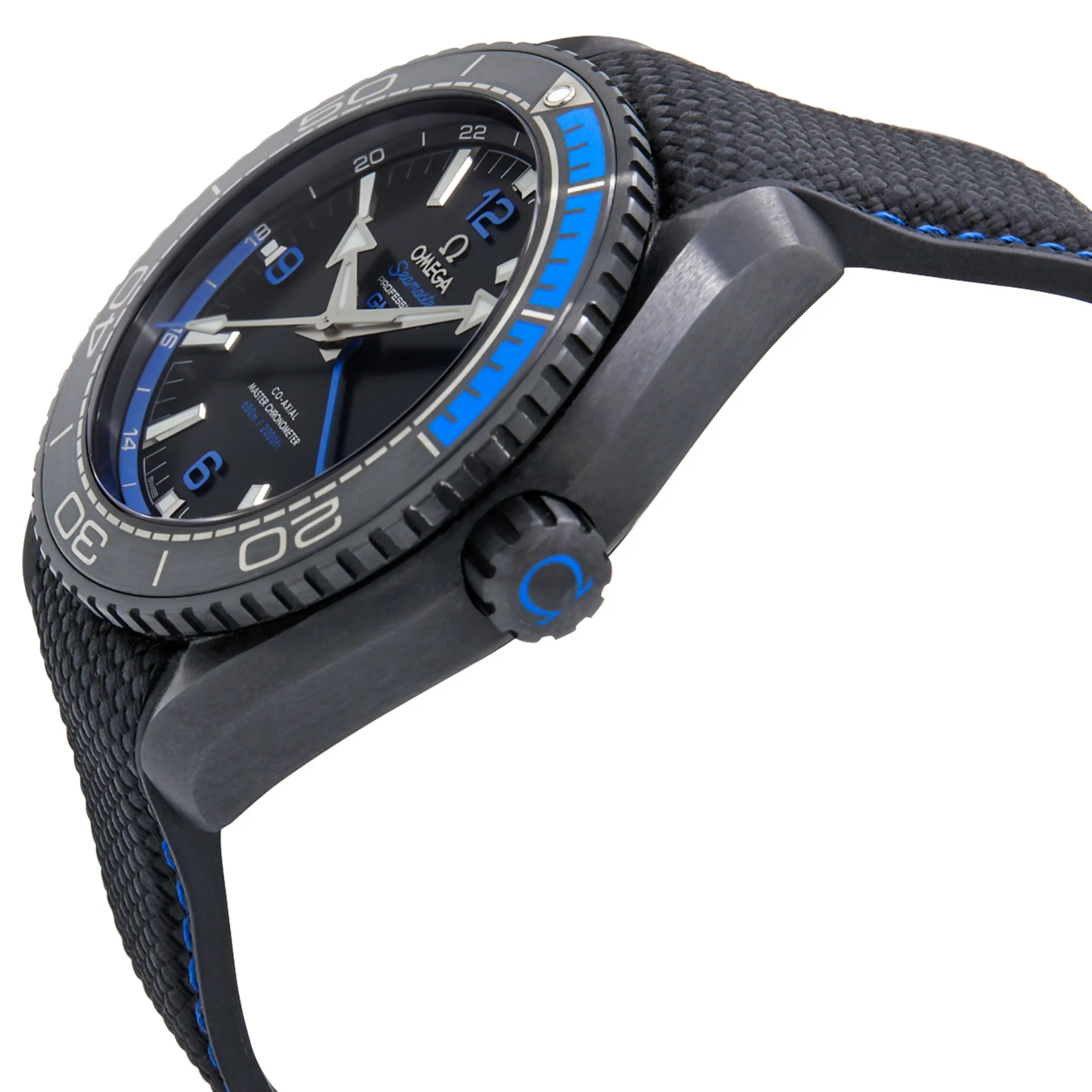 Omega Seamaster Planet Ocean Deep Blue 215.92.46.22.01.002 Black Dial Automatic Men's Watch