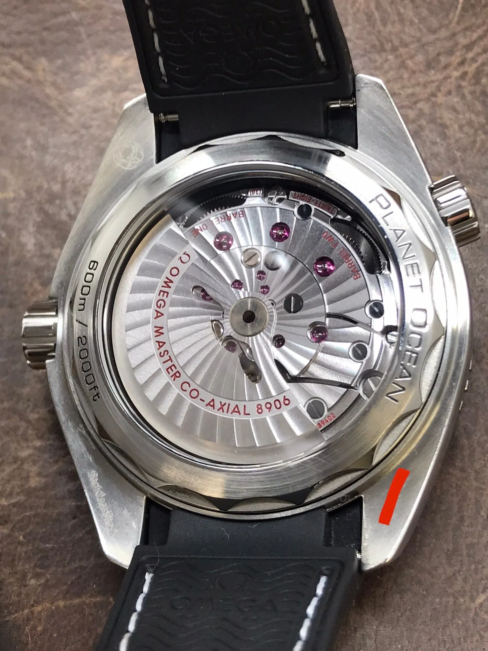Omega Seamaster Planet Ocean GMT Oreo 215.33.44.22.01.001 Black Dial Automatic Men's Watch