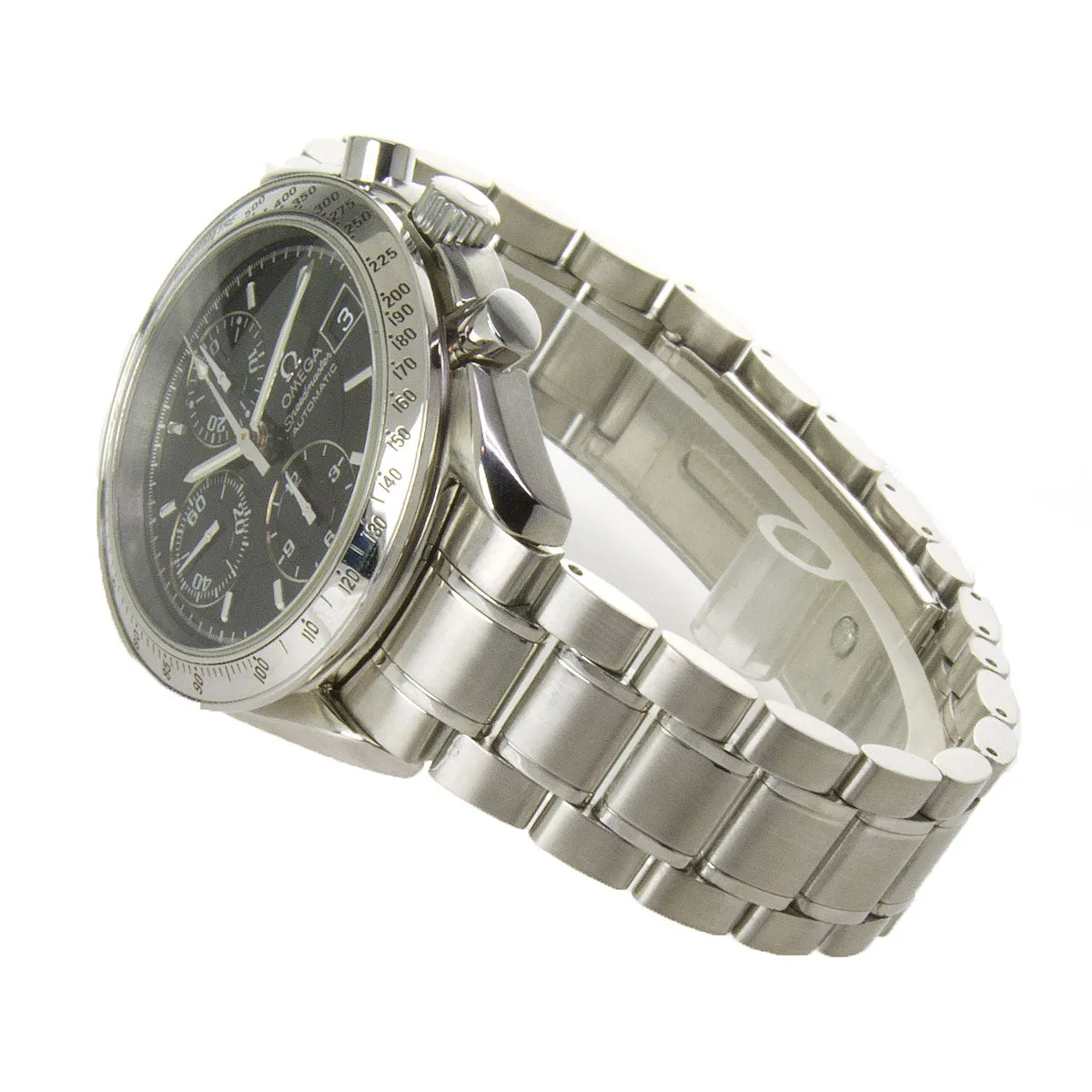 Omega Speedmaster Date Black Dial Chronograph
