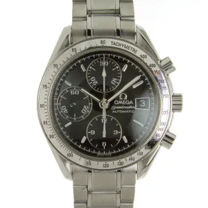 Omega Speedmaster Date Black Dial Chronograph
