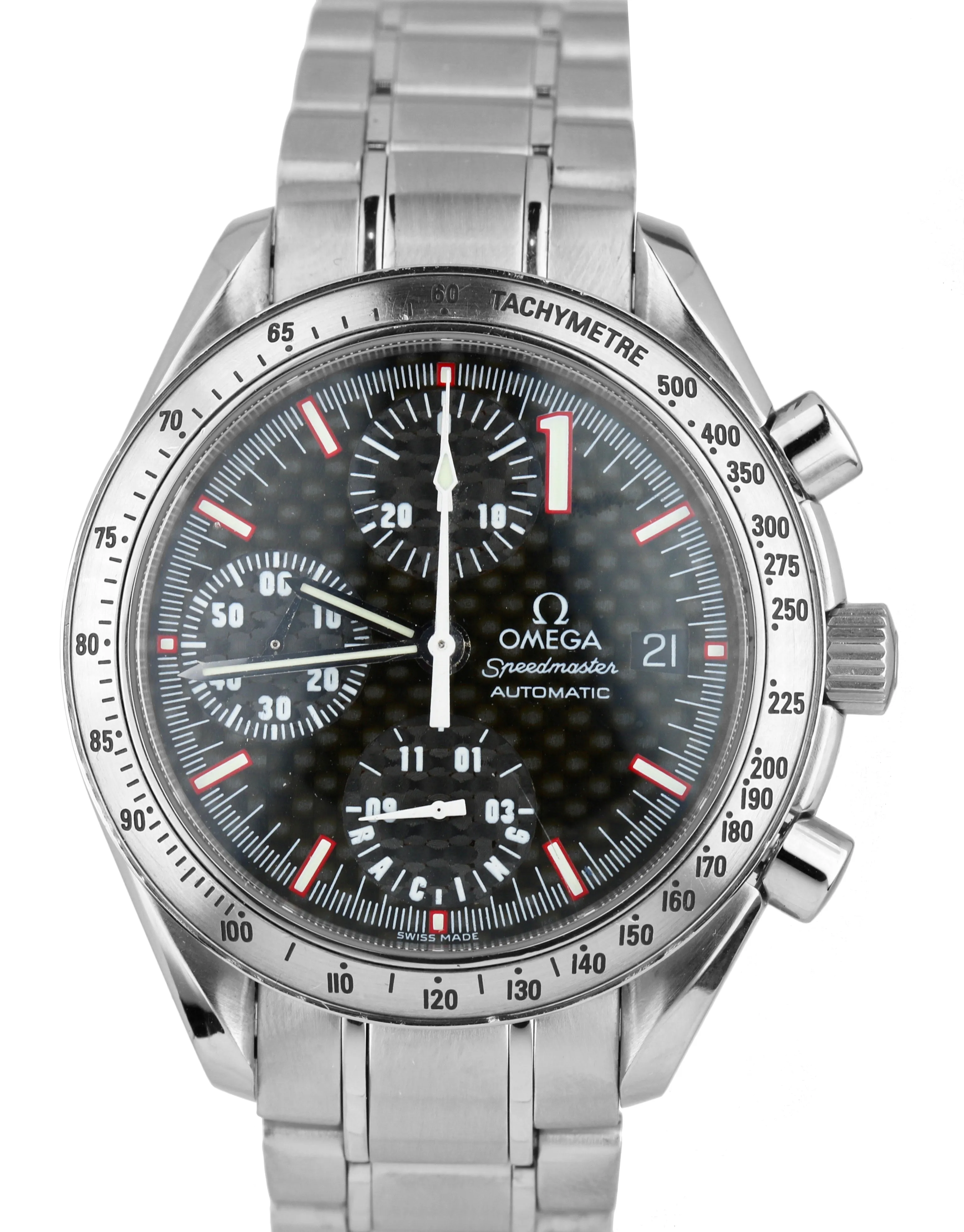 Omega Speedmaster Michael Schumacher 2001 Champion 39mm Automatic 3519.50 Watch