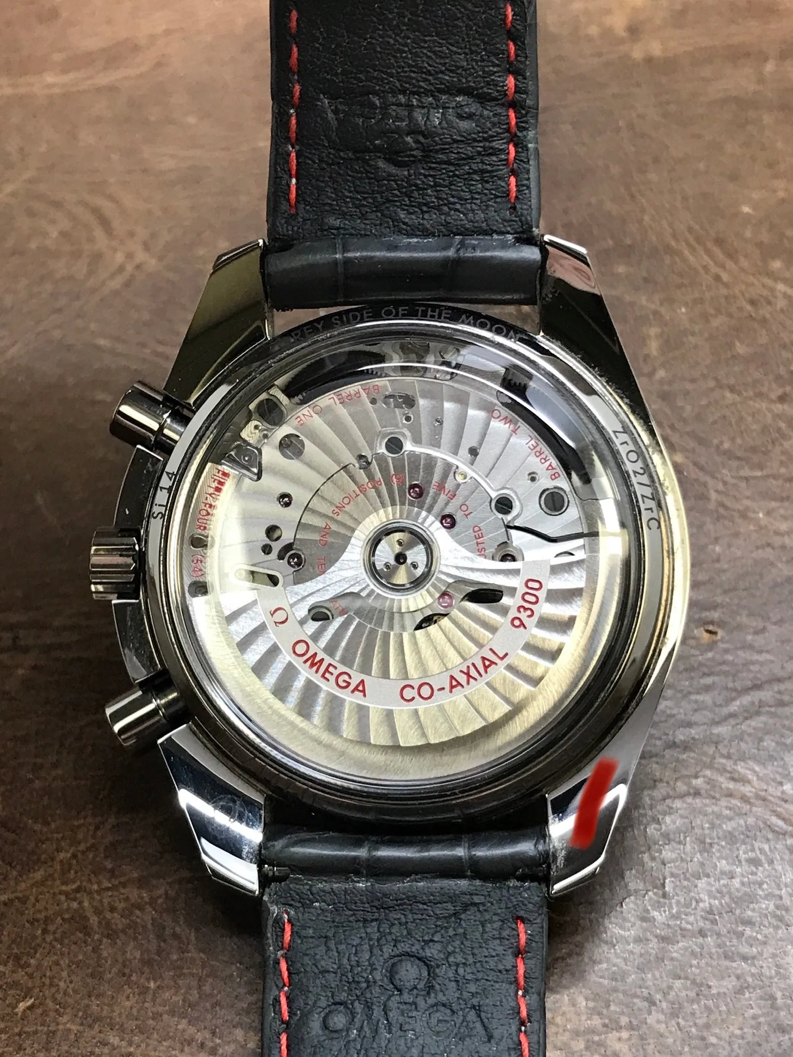 Omega Speedmaster Moonwatch Grey Side of the Moon 311.63.44.51.99.002 Meteorite Dial Automatic Men's Watch