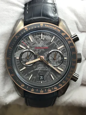 Omega Speedmaster Moonwatch Grey Side of the Moon 311.63.44.51.99.002 Meteorite Dial Automatic Men's Watch