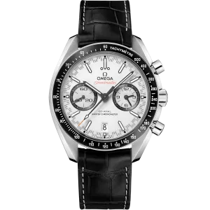 Omega Speedmaster Racing 44.25 mm, steel on leather strap