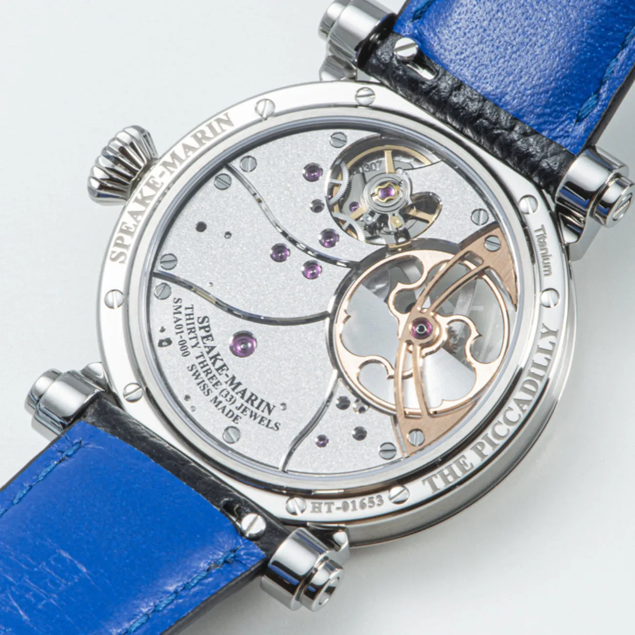 OPENWORKED - SANDBLASTED TITANIUM